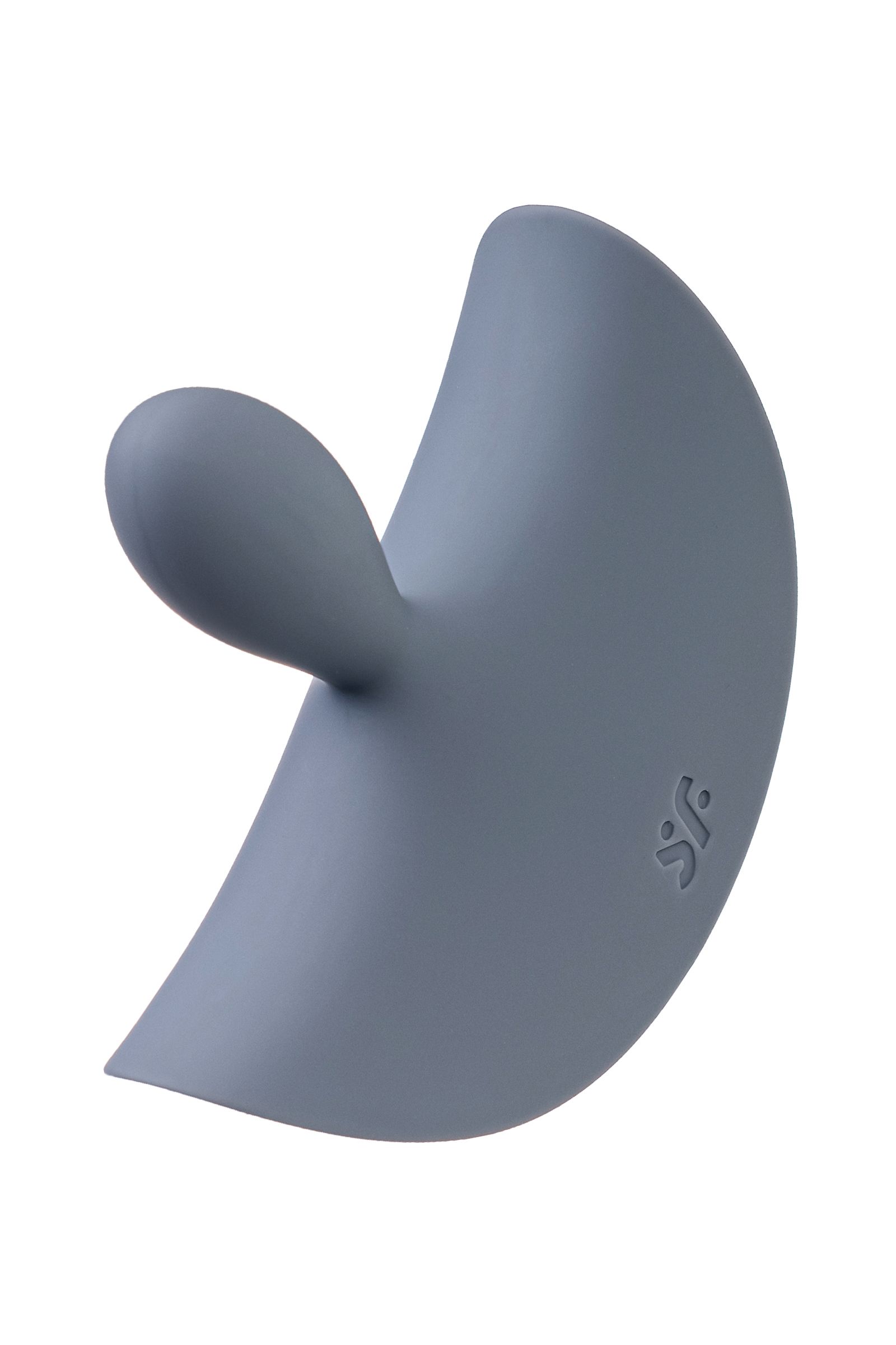 Серая анальная вибровтулка Booty Absolute Beginners 2 - 7,9 см. 1