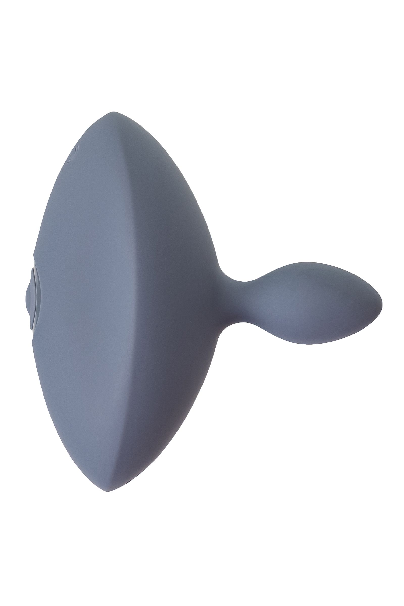 Серая анальная вибровтулка Booty Absolute Beginners 4 4