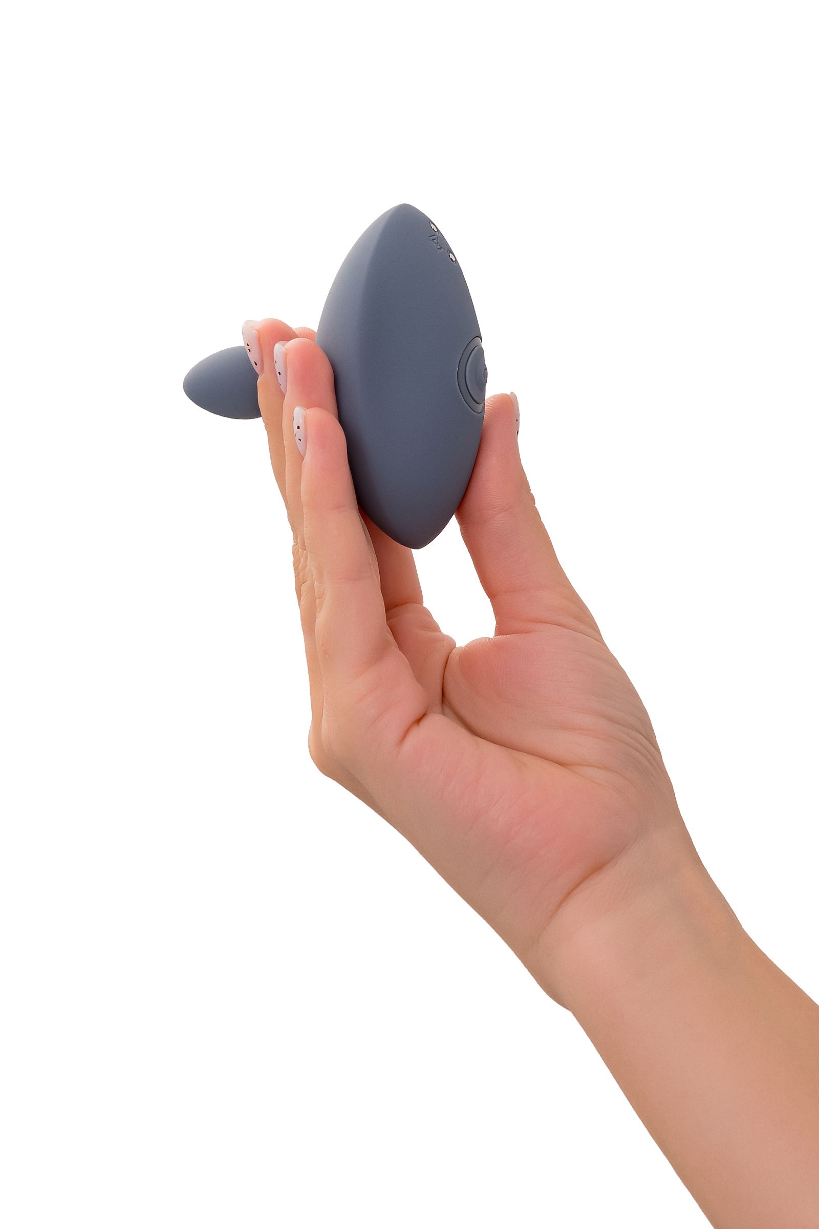 Серая анальная вибровтулка Booty Absolute Beginners 4 5