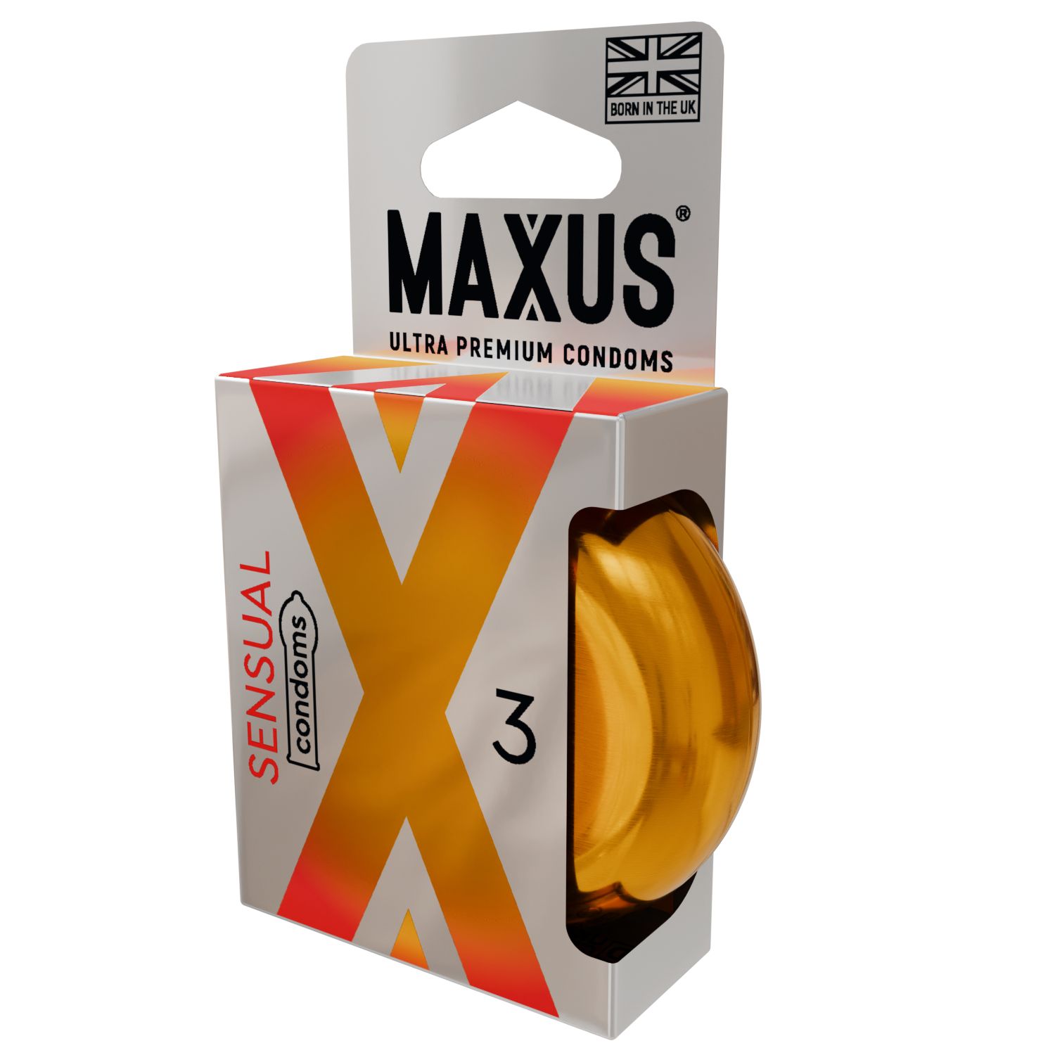 Презервативы анатомической формы Maxus Sensual - 3 шт. 2