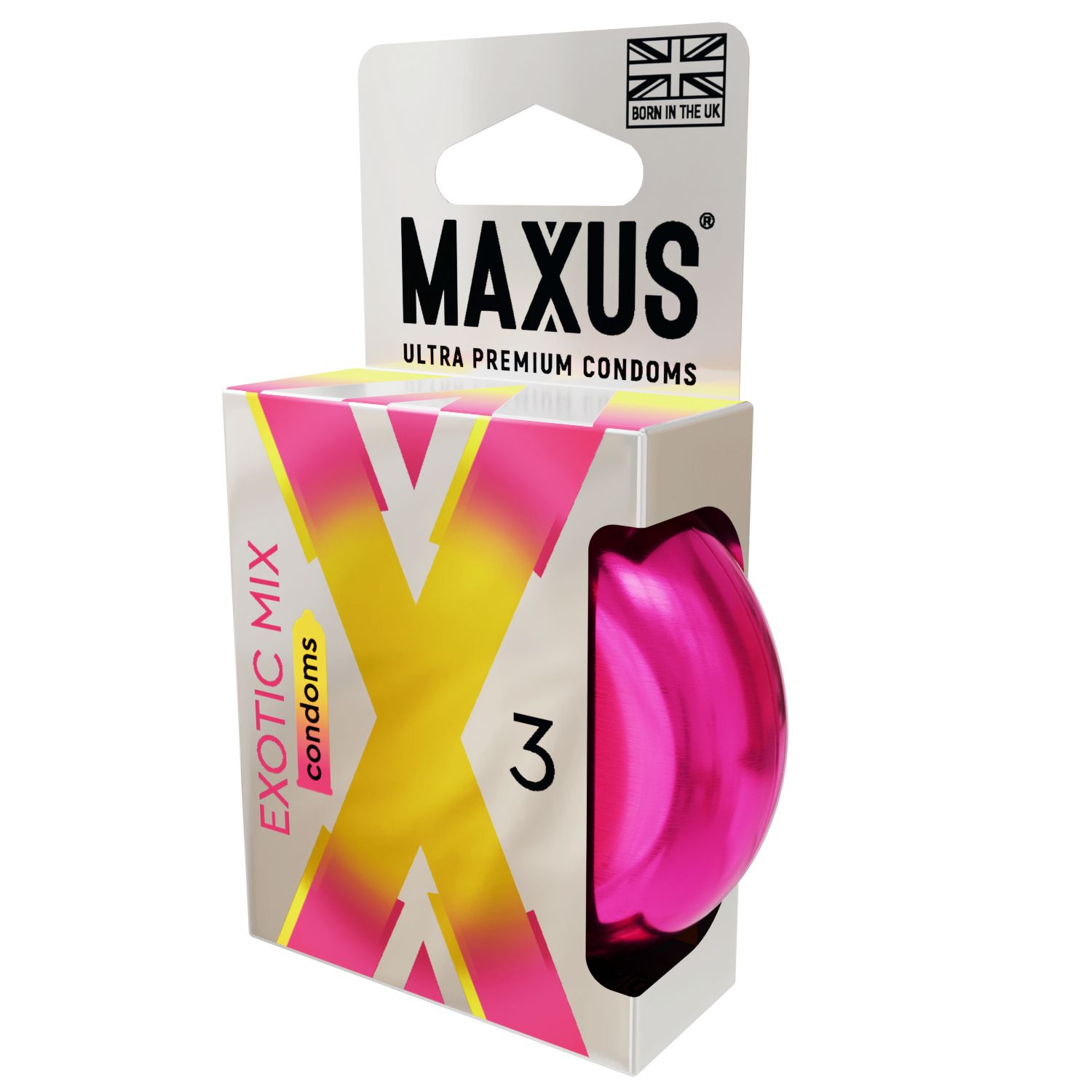 Ароматизированные презервативы Maxus Exotic Mix - 3 шт. 2