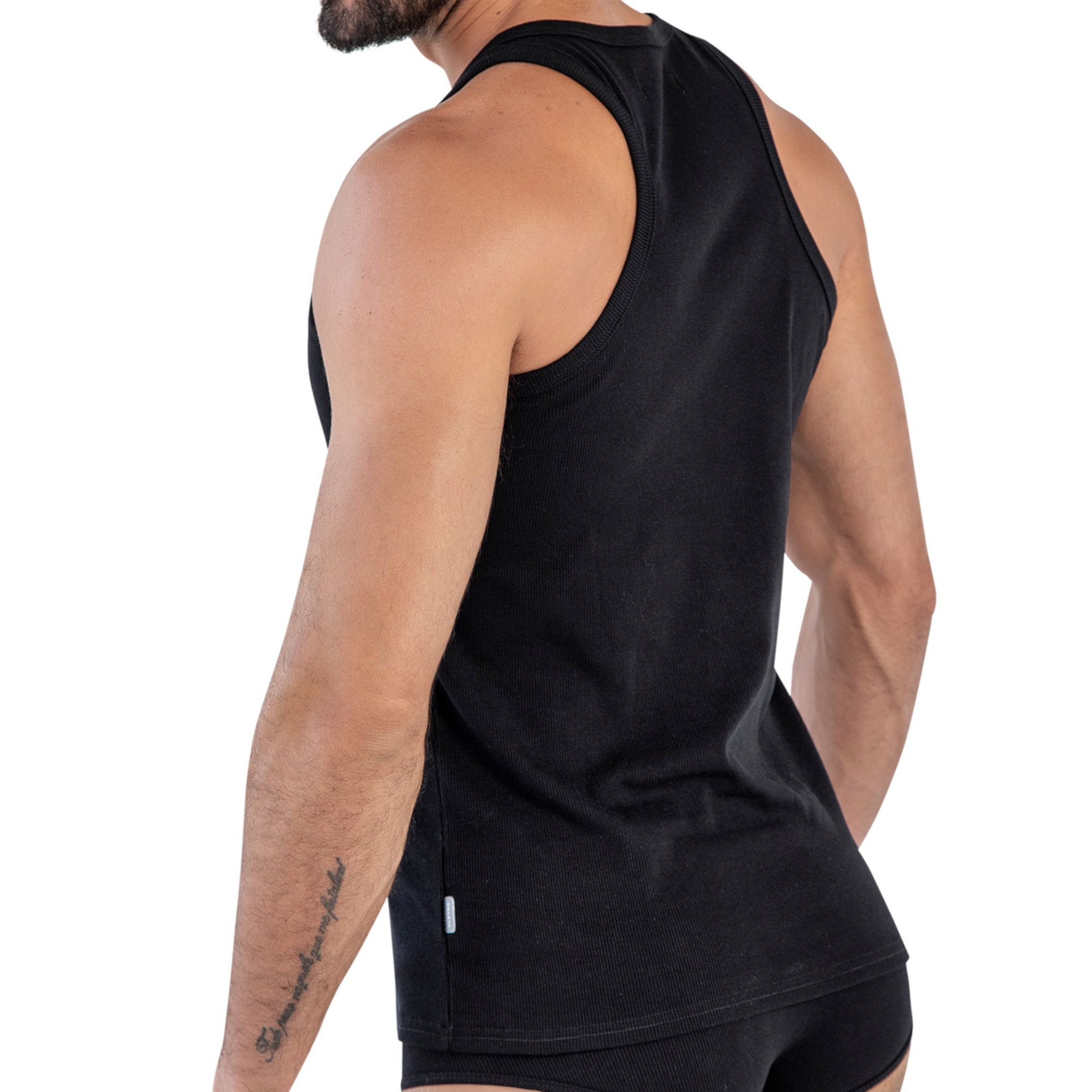 Черная мужская майка Spirit Tank Top 2