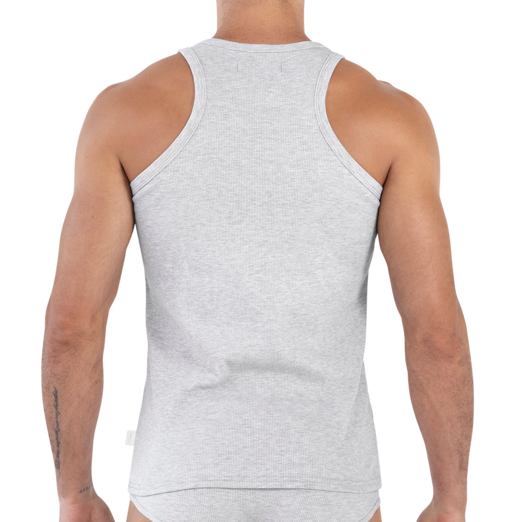 Серая мужская майка Spirit Tank Top 2