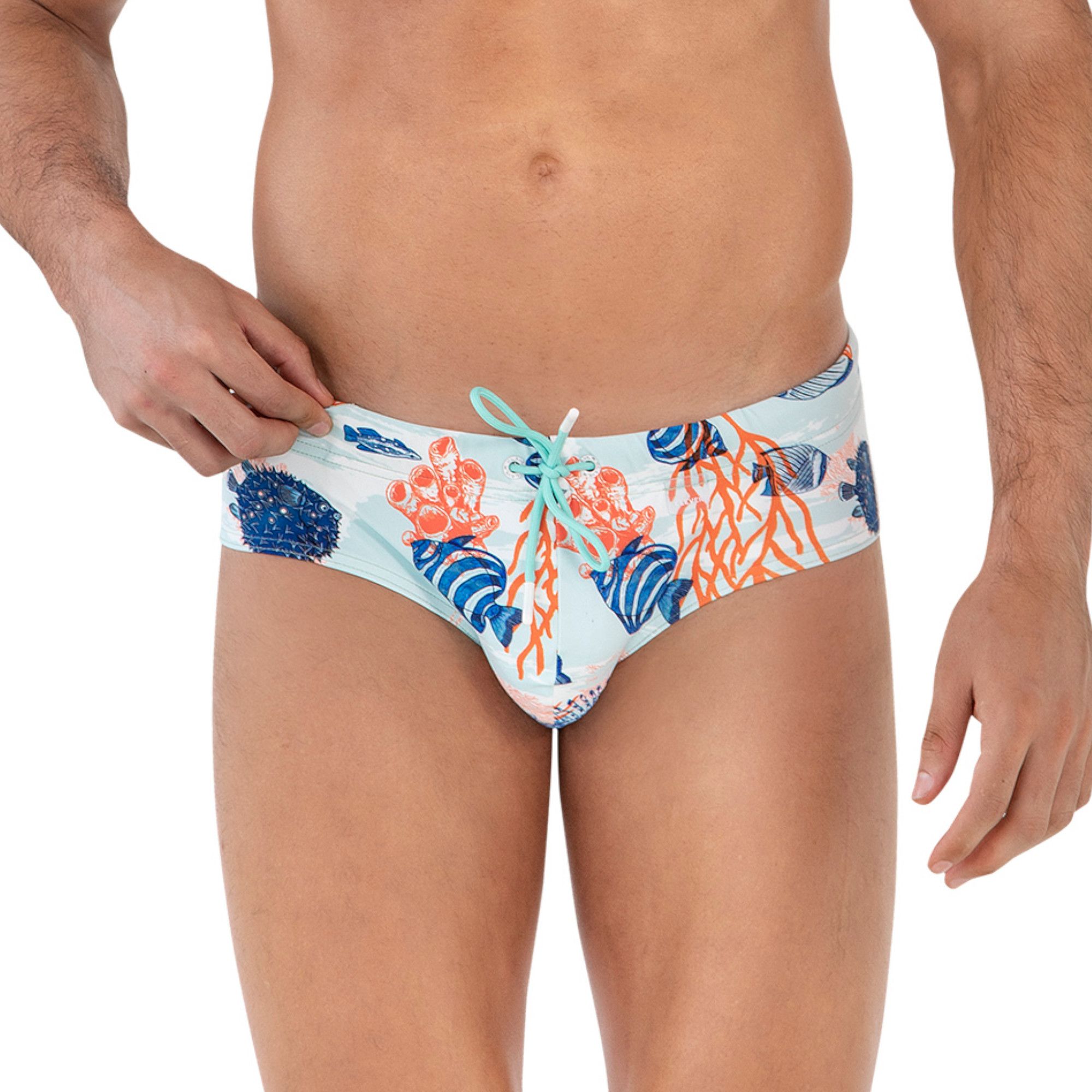 Мужские плавки с морским принтом Acuatic Swimsuit Brief 1