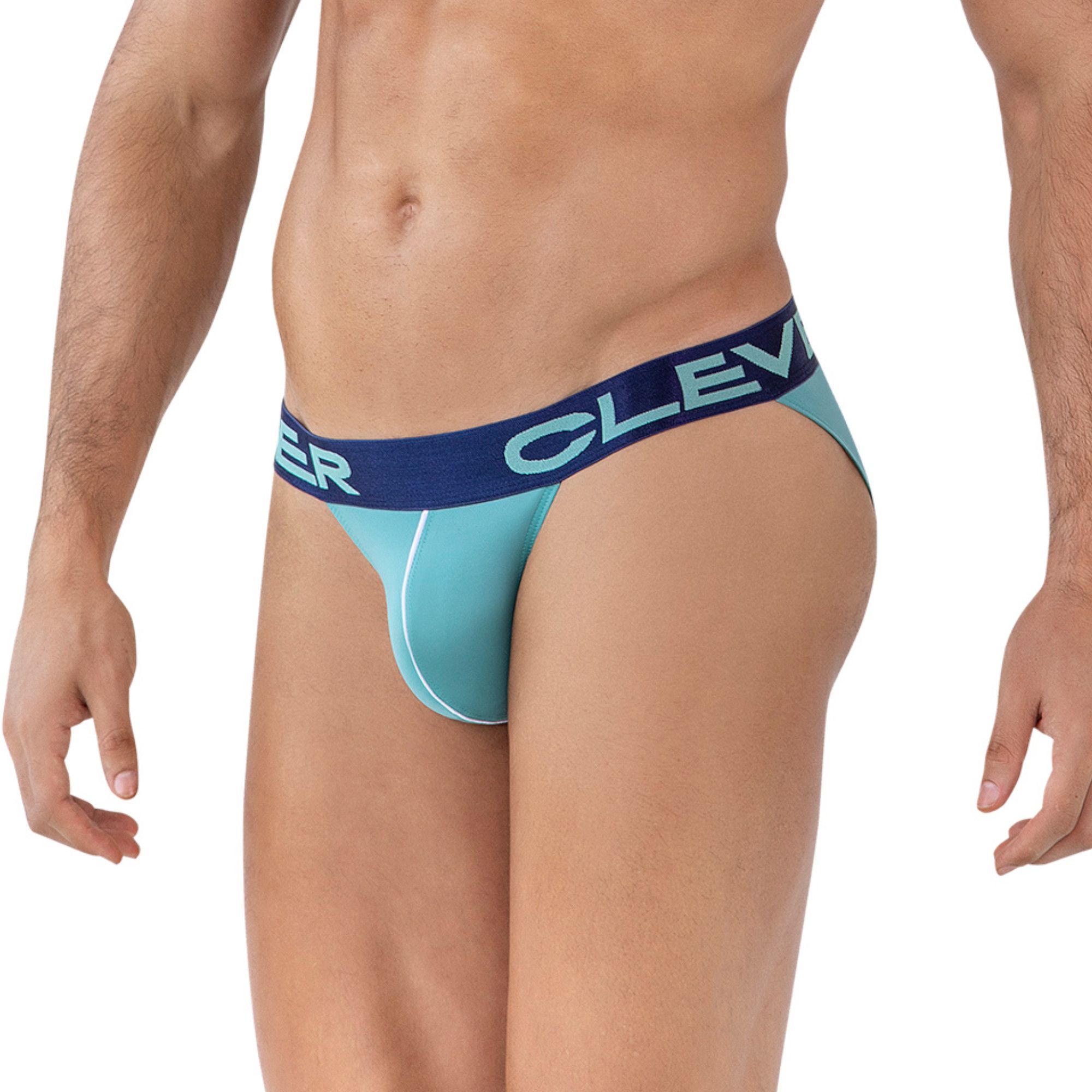 Бирюзовые трусы с широкой резинкой Mente Brief 2