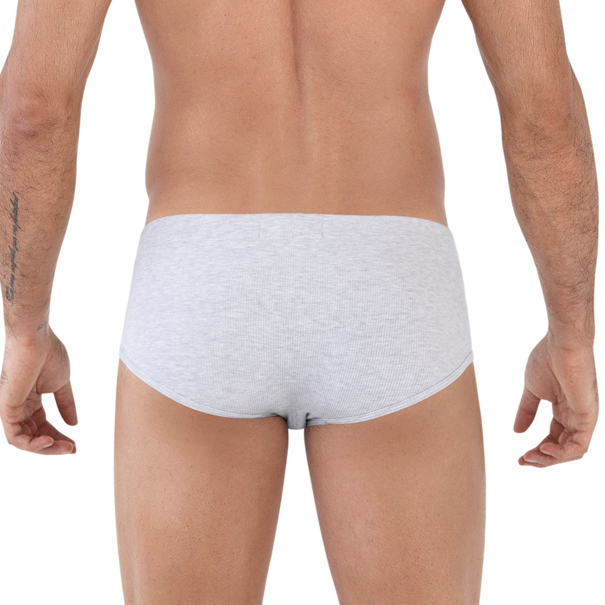 Серые трусы-брифы Spirit Piping Brief 3