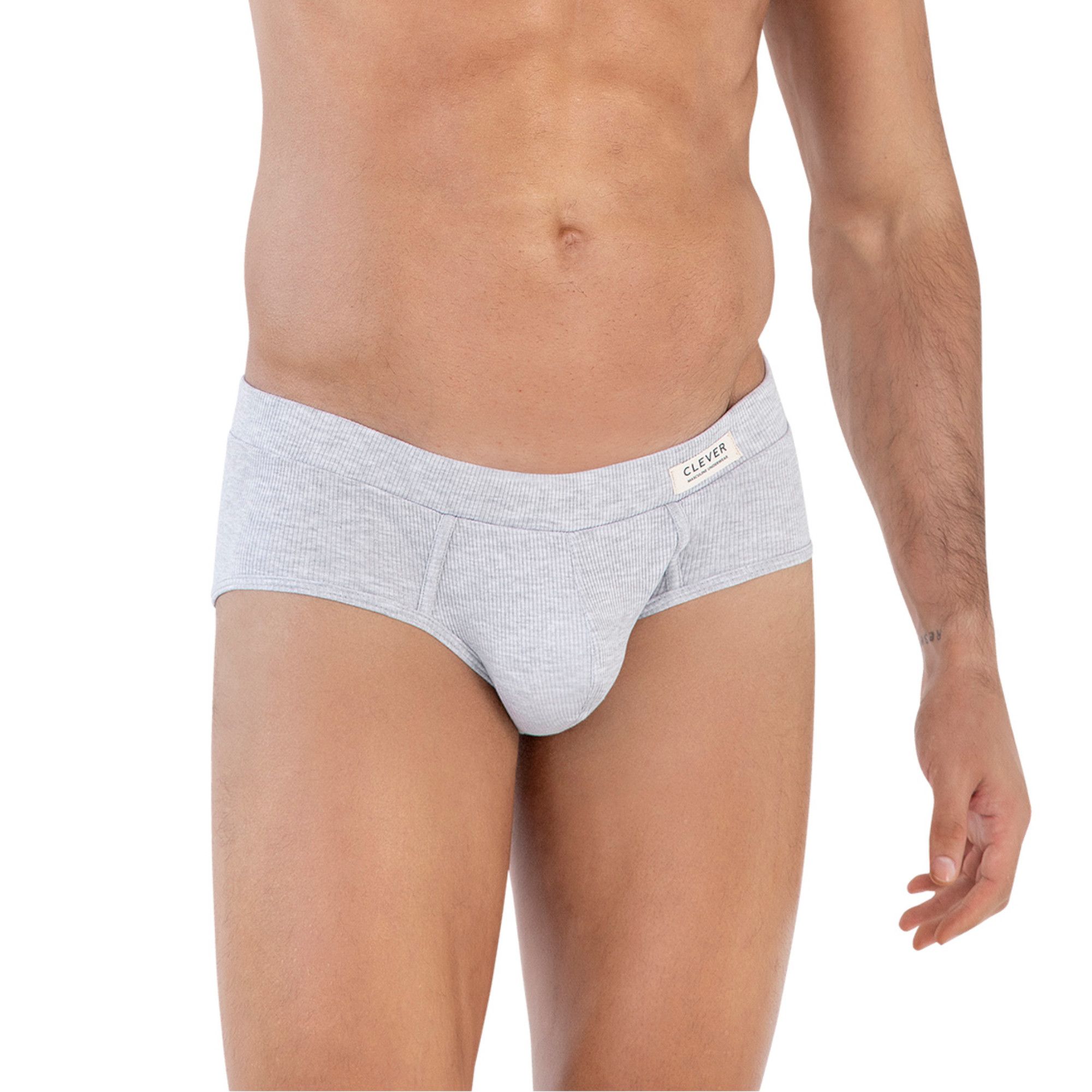 Серые трусы-брифы Spirit Piping Brief 1