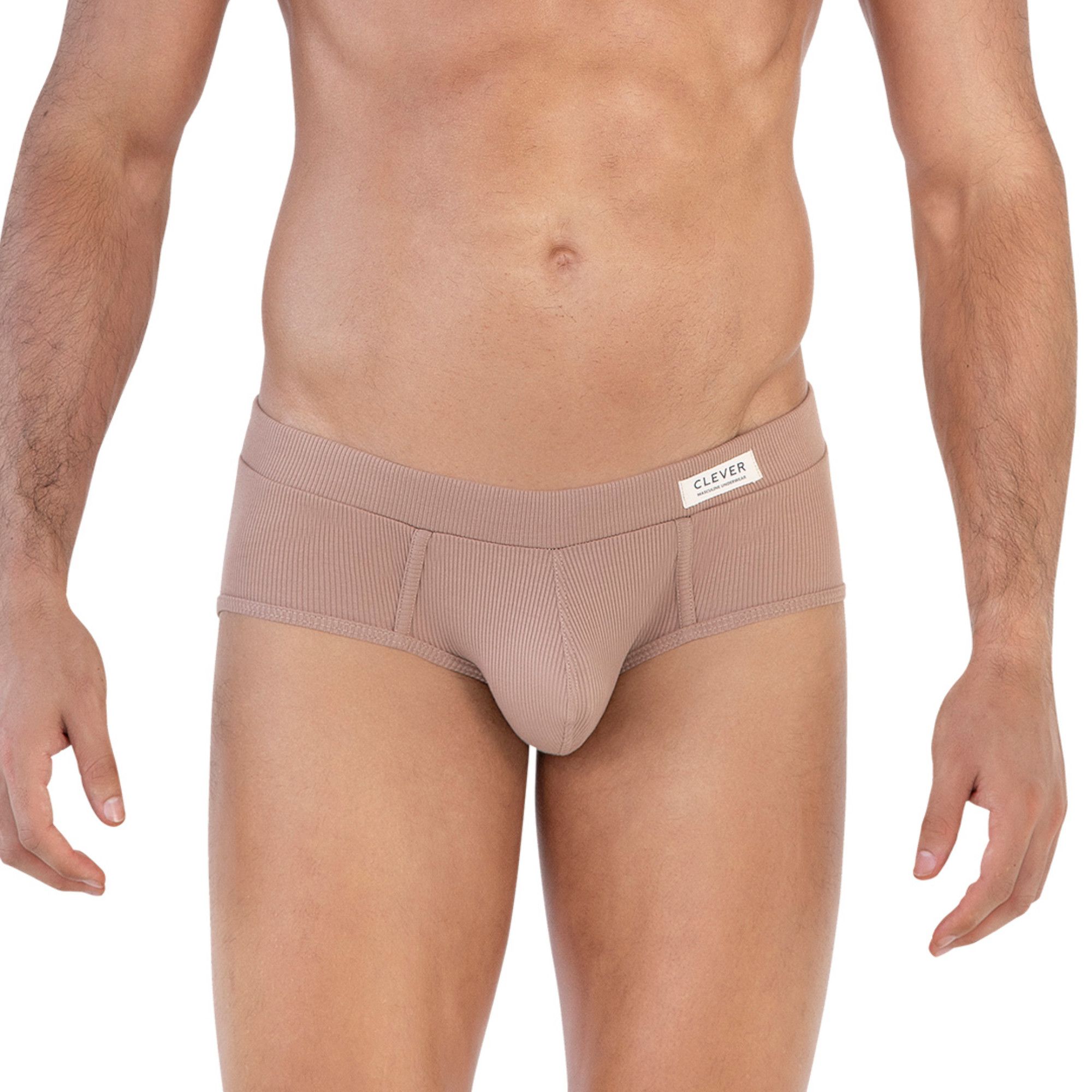 Коричневые трусы-брифы Spirit Piping Brief 1