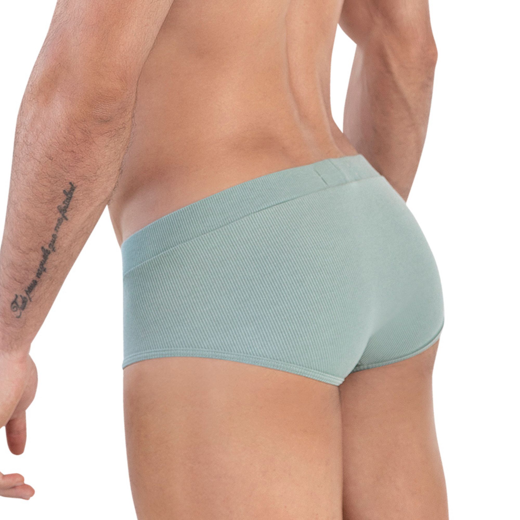 Зеленые трусы-брифы Spirit Piping Brief 3