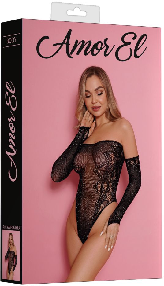 Сексуальное боди с длинным рукавом Lara 5