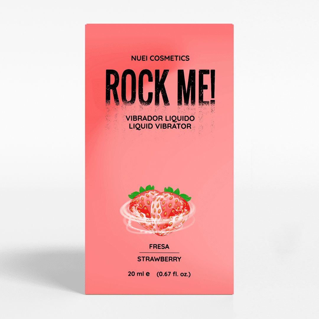 Жидкий вибратор Nuei Rock Me! с ароматом клубники - 20 мл. 3