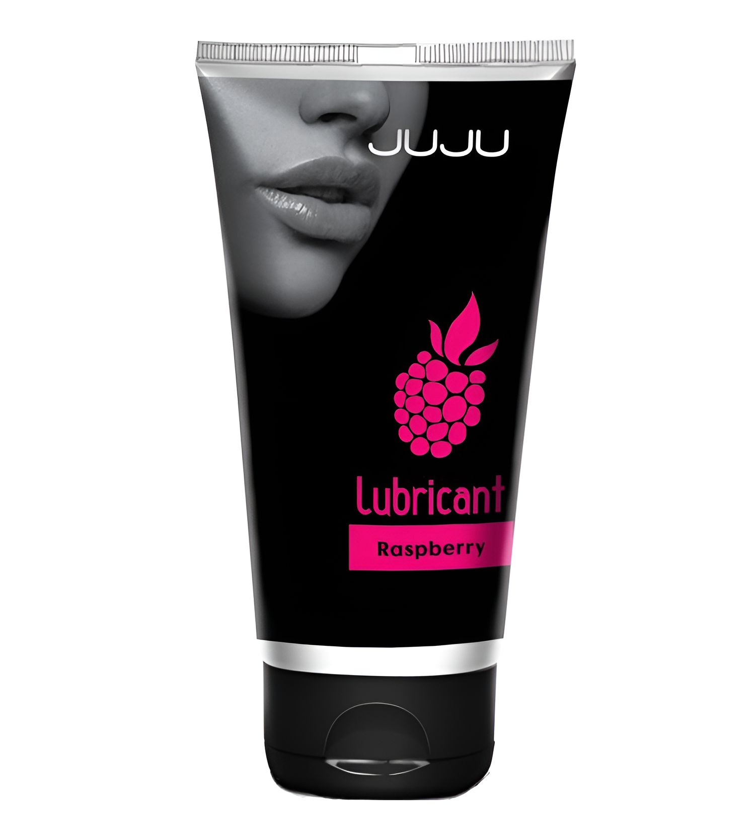 Съедобный лубрикант JUJU Raspberry с ароматом малины - 50 мл.