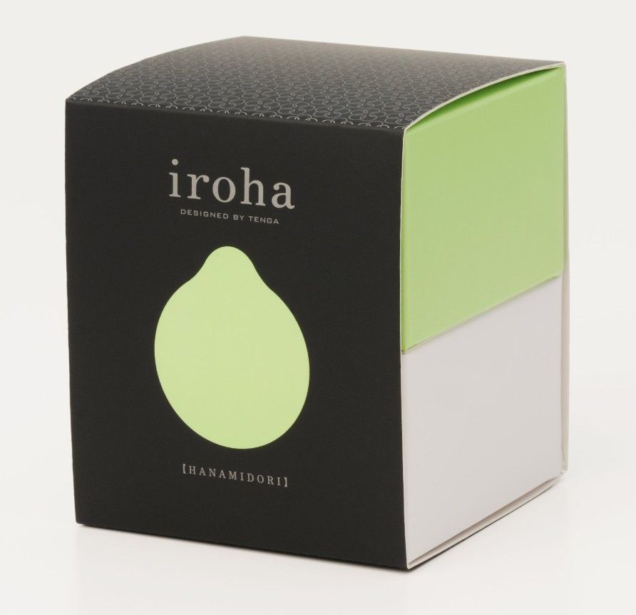 Зелёный вибромассажер для женщин IROHA MIDORI  3