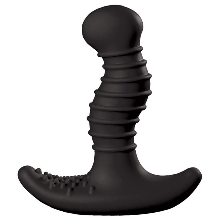 Чёрный массажёр простаты NEXUS Ridge Rider с вибрацией - 12,7 см. 1