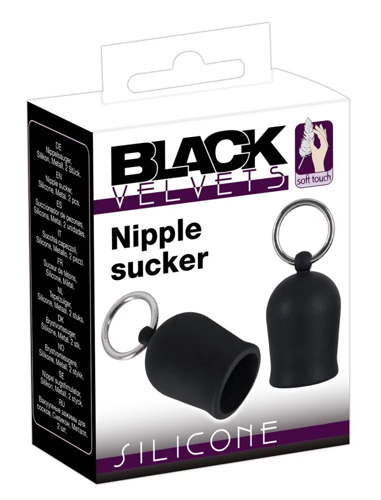 Помпы для сосков Black Velvets Nipple Suckers 4