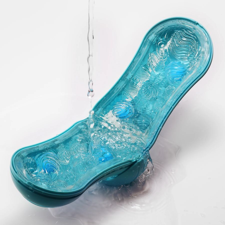 Голубой мастурбатор Tenga Flip ORB Ocean 5