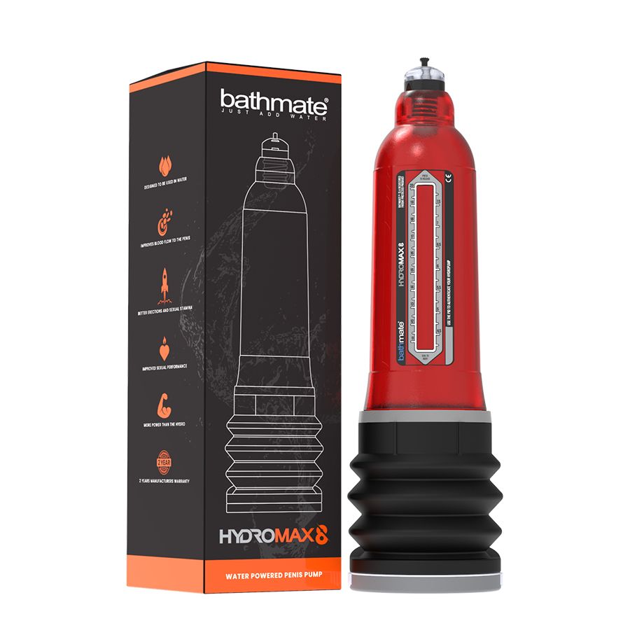 Красная гидропомпа Bathmate HydroMAX8 2