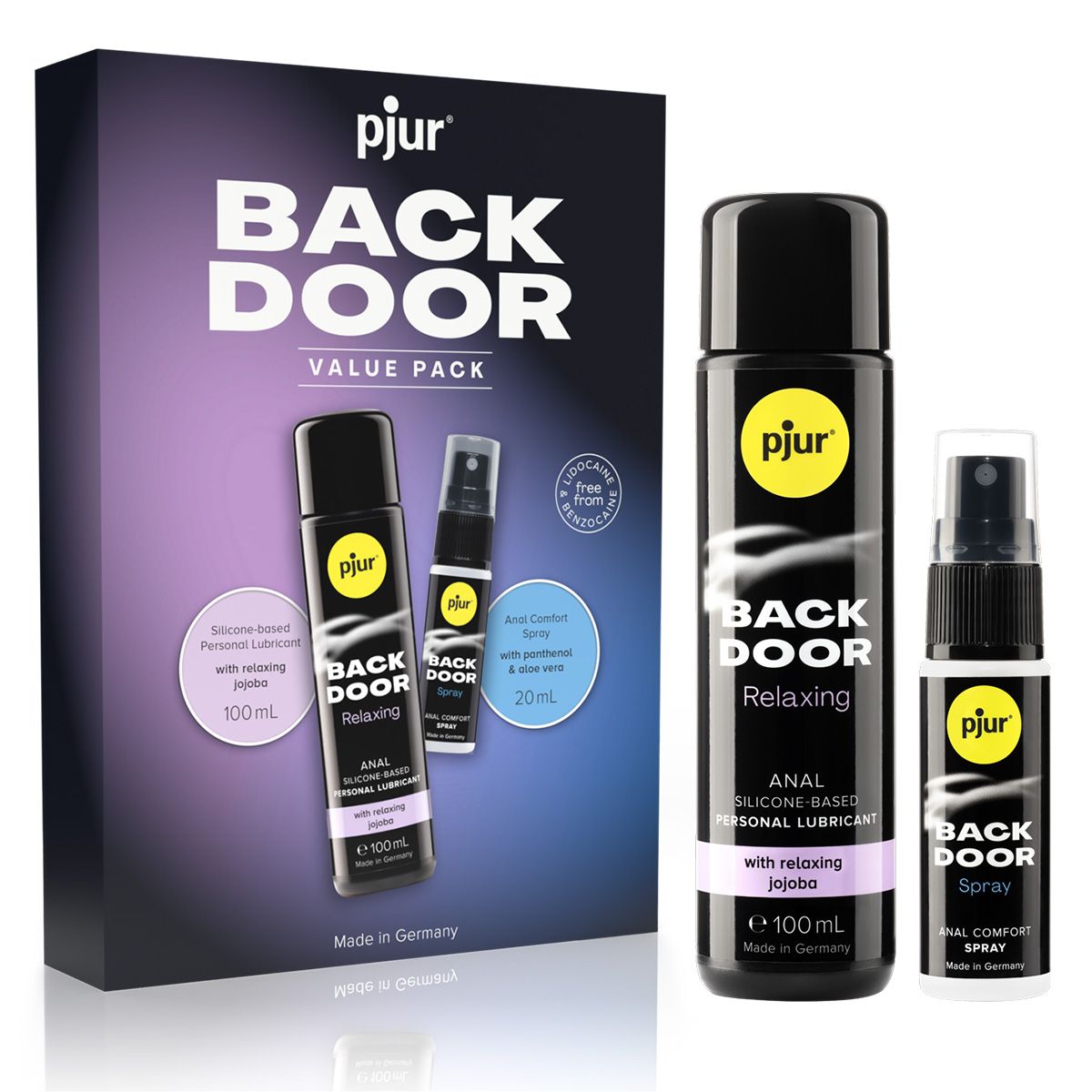 Набор для анального секса pjur Back Door Value Pack 1