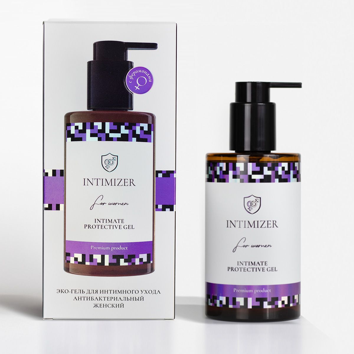 Женский антибактериальный эко-гель для интимного ухода Intimizer - 250 мл. 1