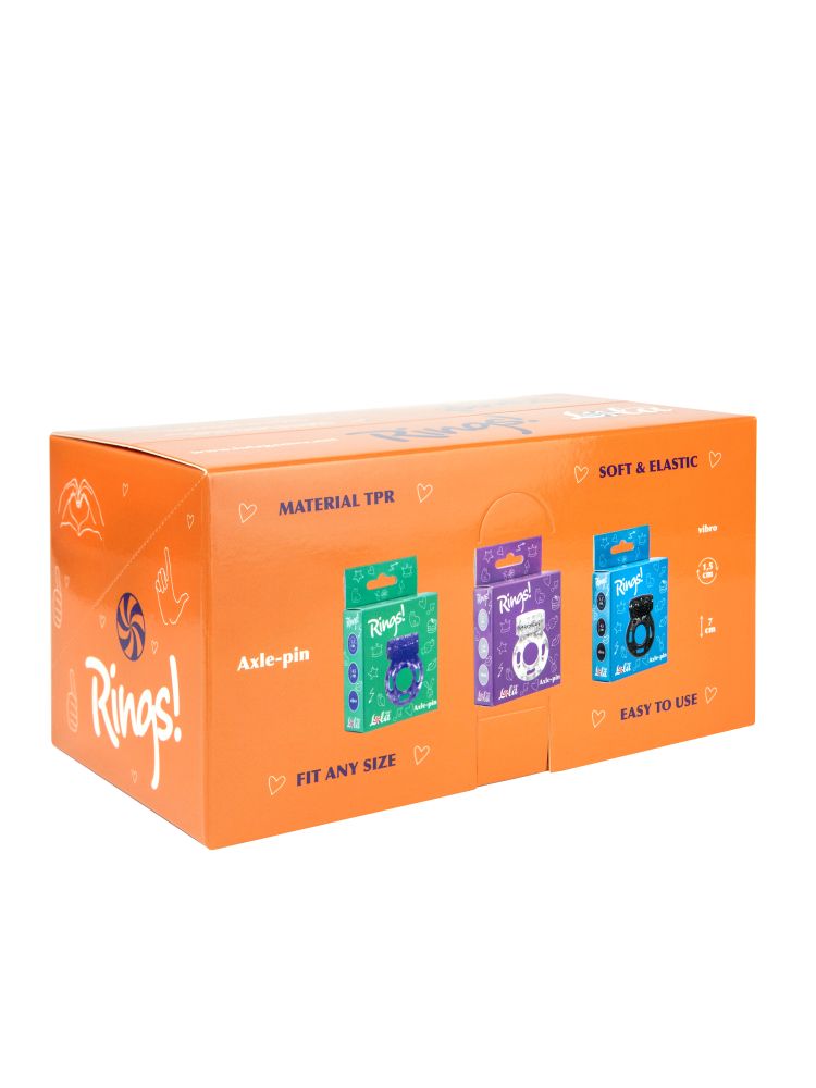 Бокс из 12 эрекционных колец Axle-pin 2