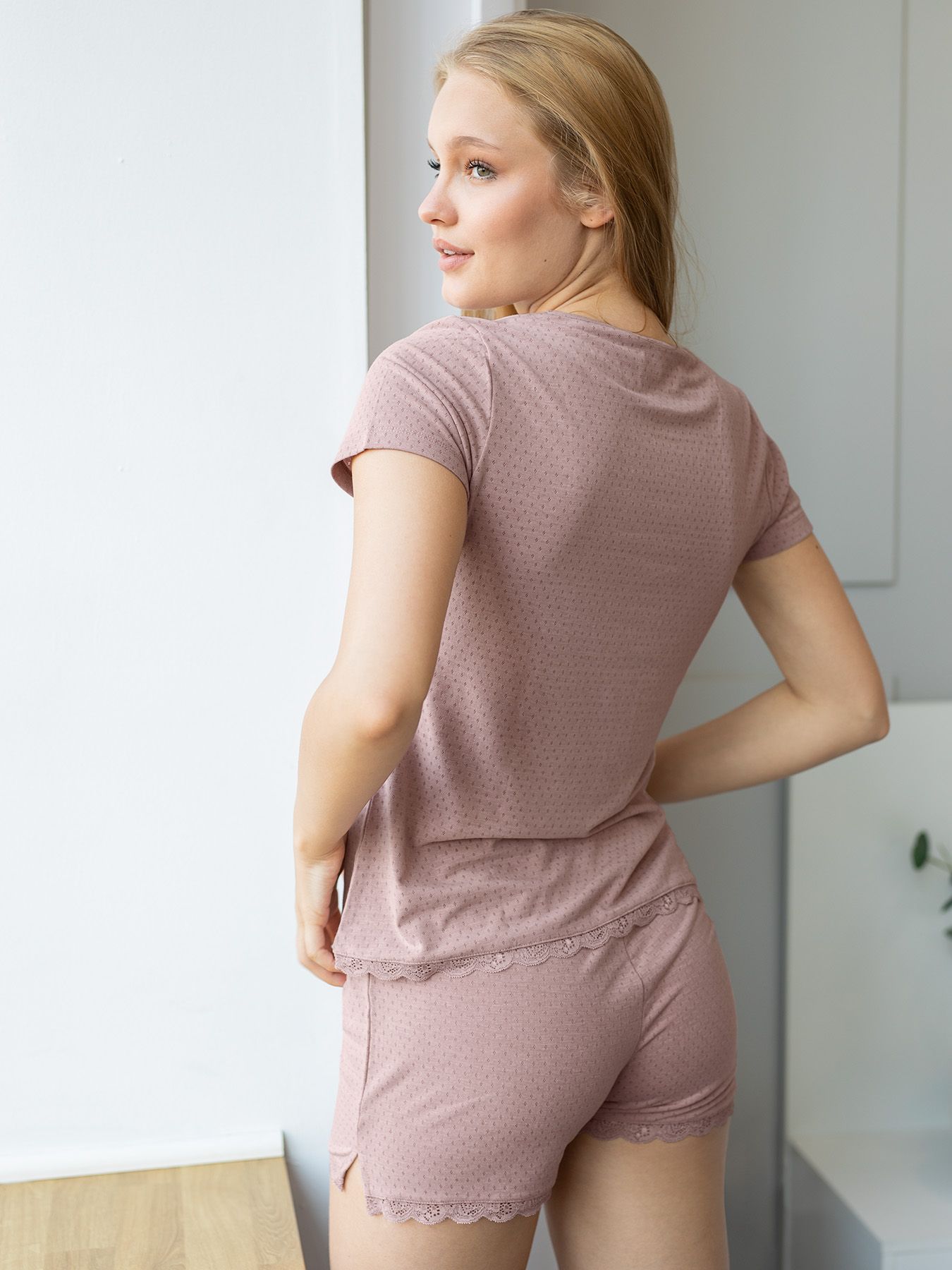 Женский домашний комплект-пижама 2