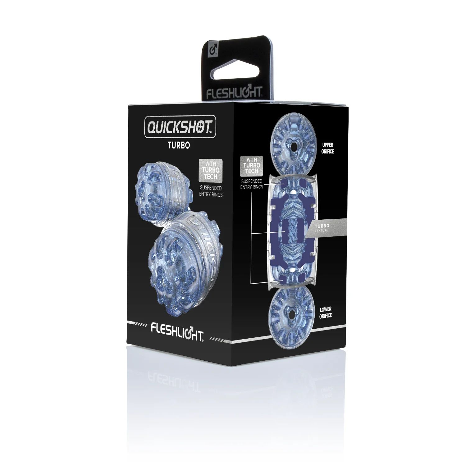 Мастурбатор Fleshlight Quickshot Turbo Blue Ice 2