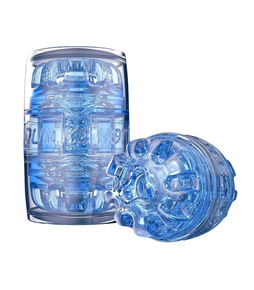 Мастурбатор Fleshlight Quickshot Turbo Blue Ice 6