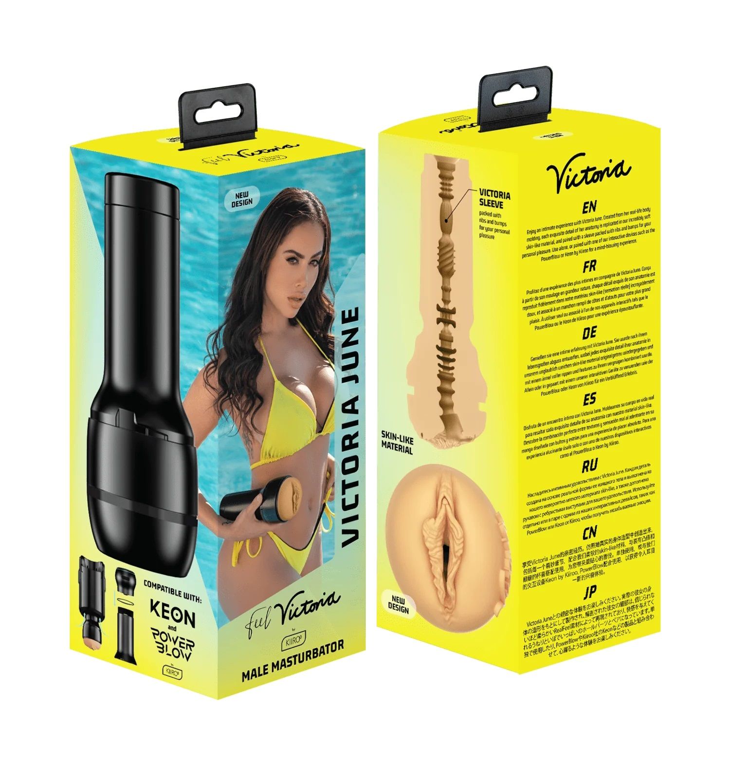 Мастурбатор-вагина FeelVictoria Stroker 3