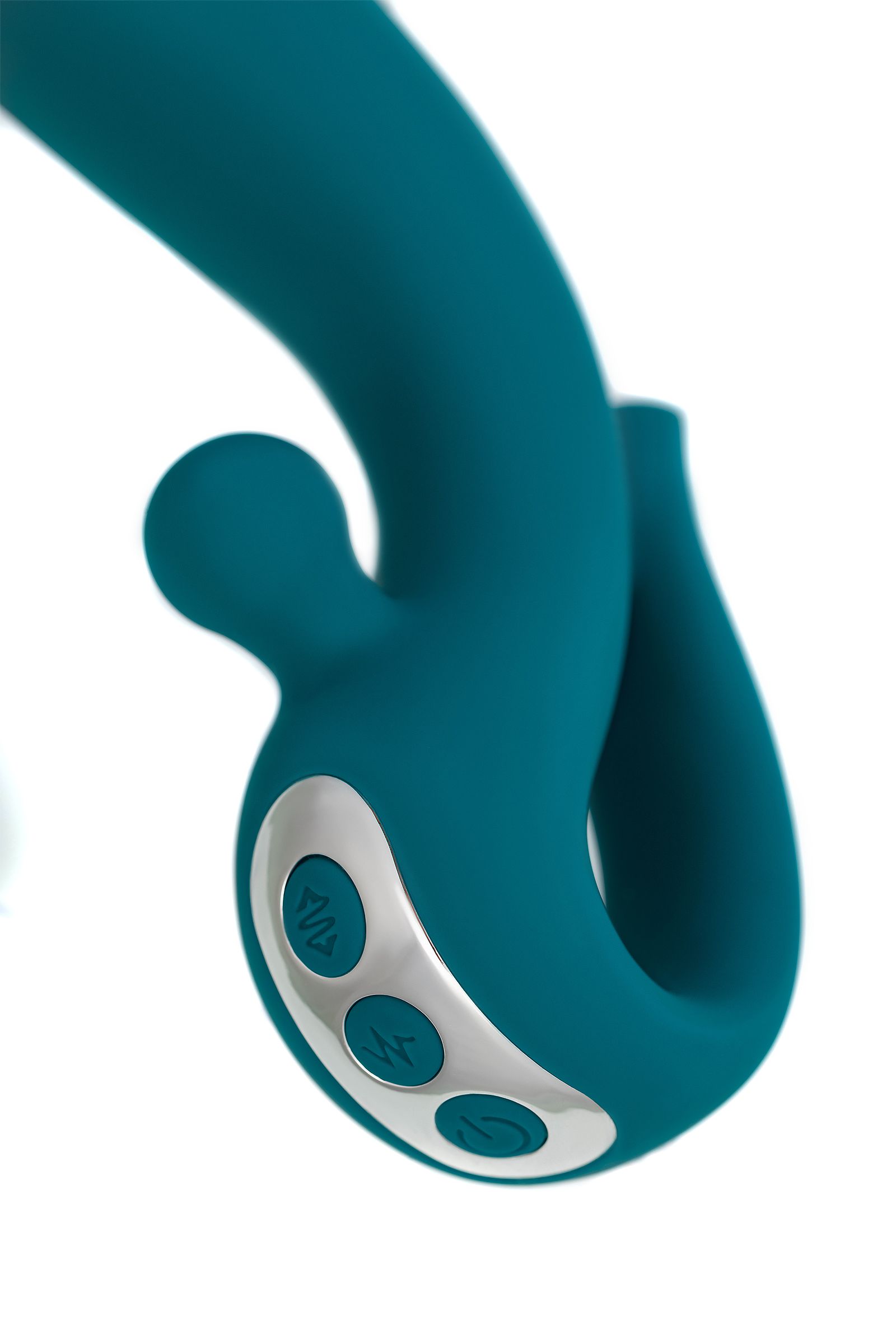 Зеленый вибратор с функцией Up&Down и стимулирующим кольцом Mija - 19 см. 13