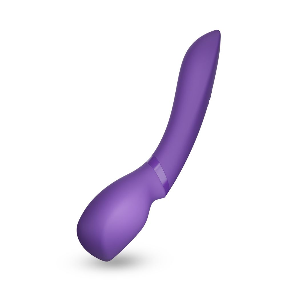 Фиолетовый жезловый вибратор We-Vibe Wand 2 - 27,3 см. 1