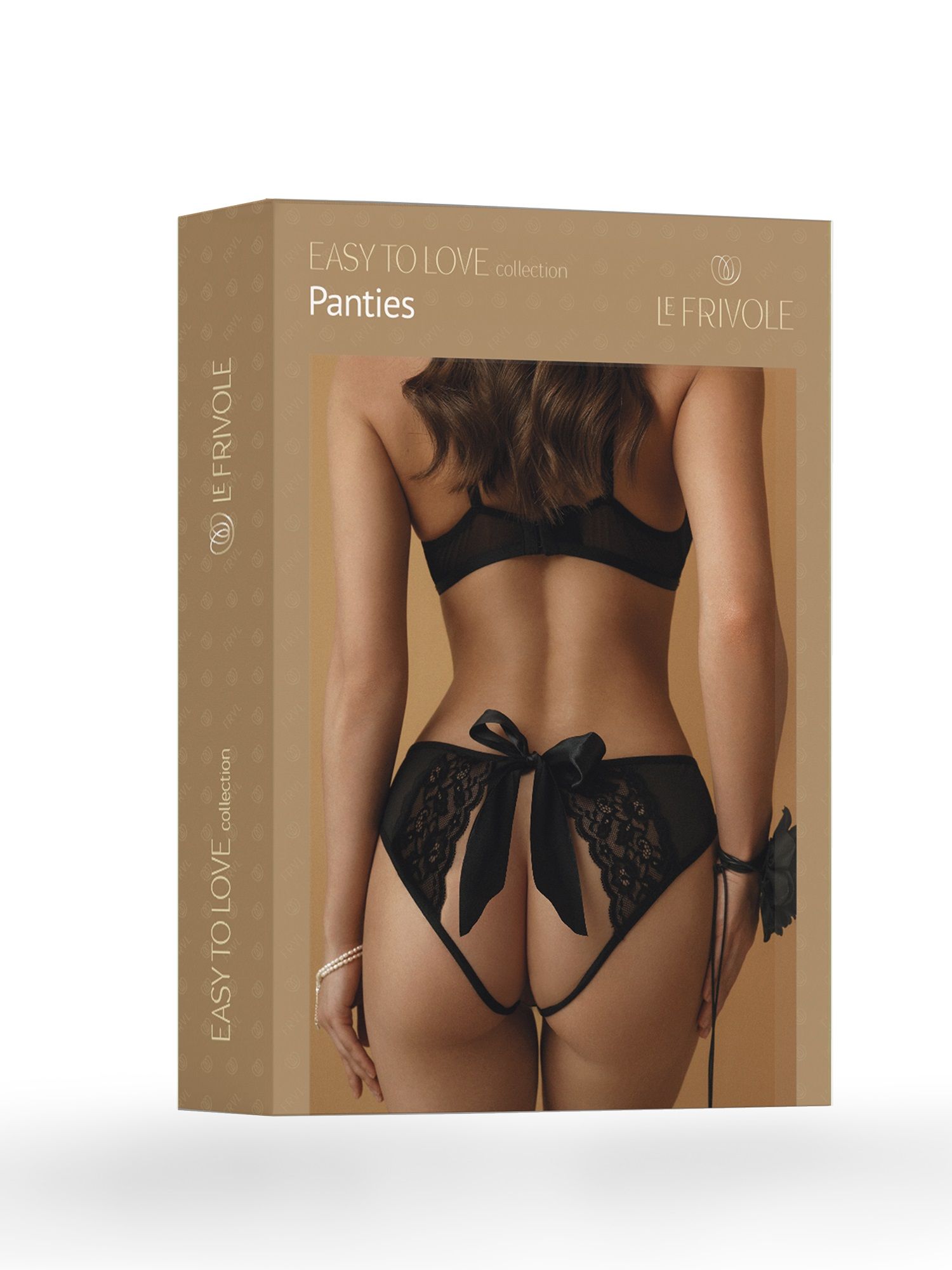 Эффектные трусики с доступом и бантом сзади 6