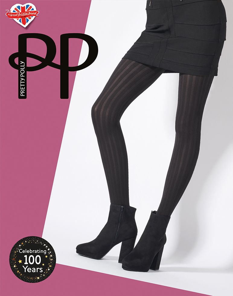 Мягкие колготы в средний вертикальный рубчик 4