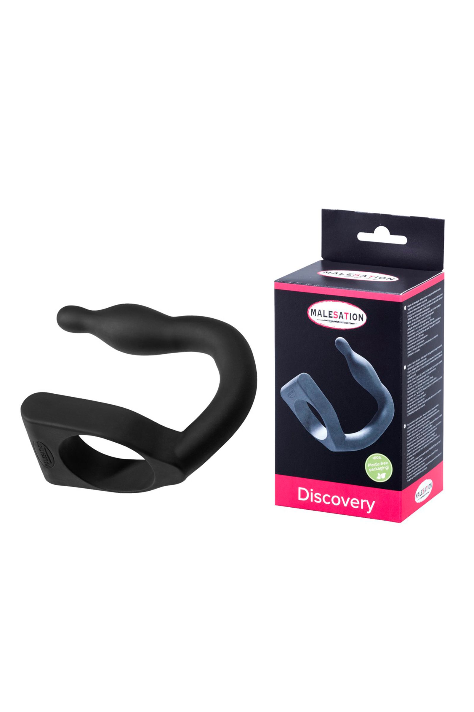 Эрекционное кольцо с вибровтулкой Discovery 2