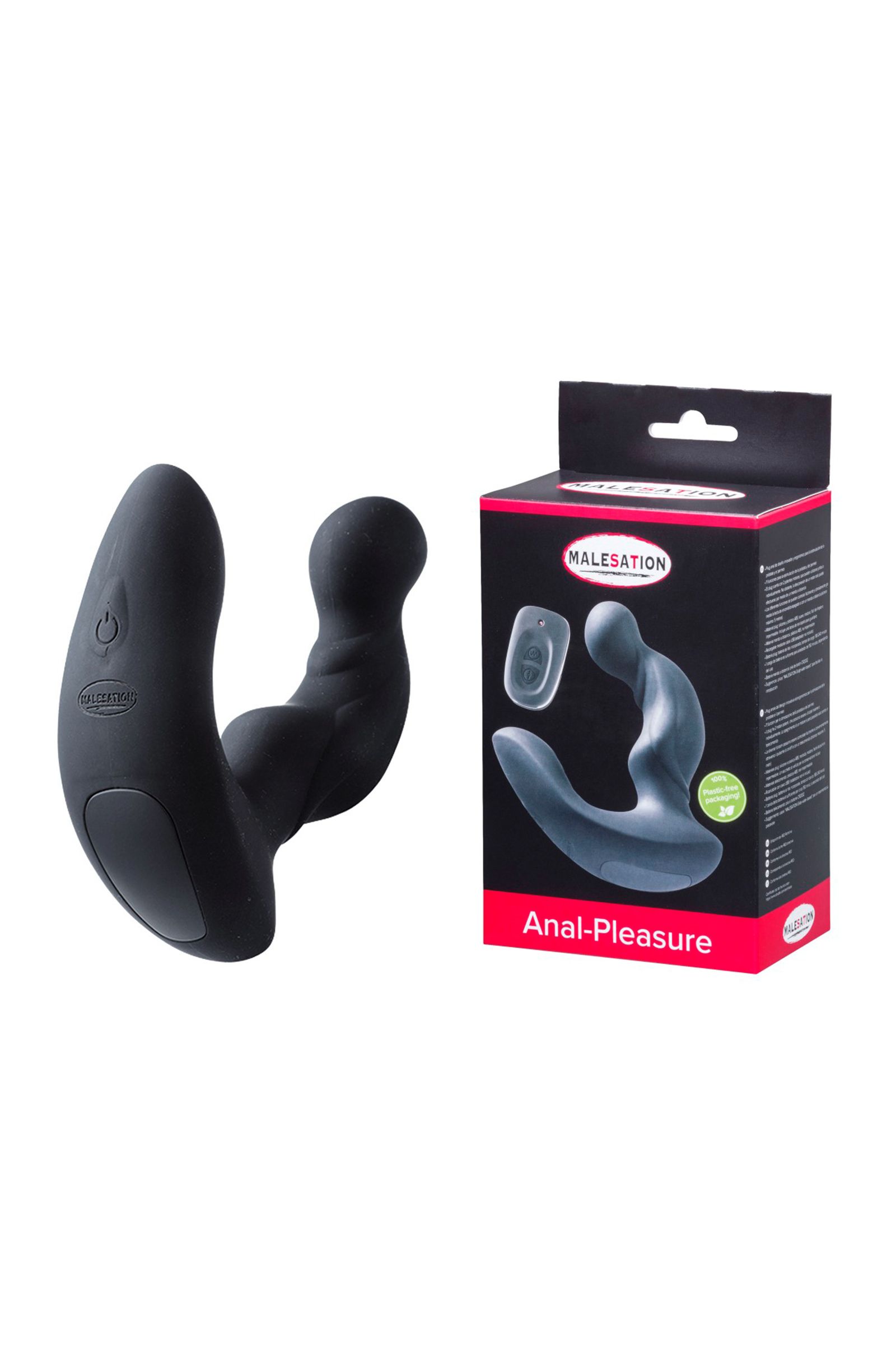 Черный стимулятор простаты Anal-Pleasure 2