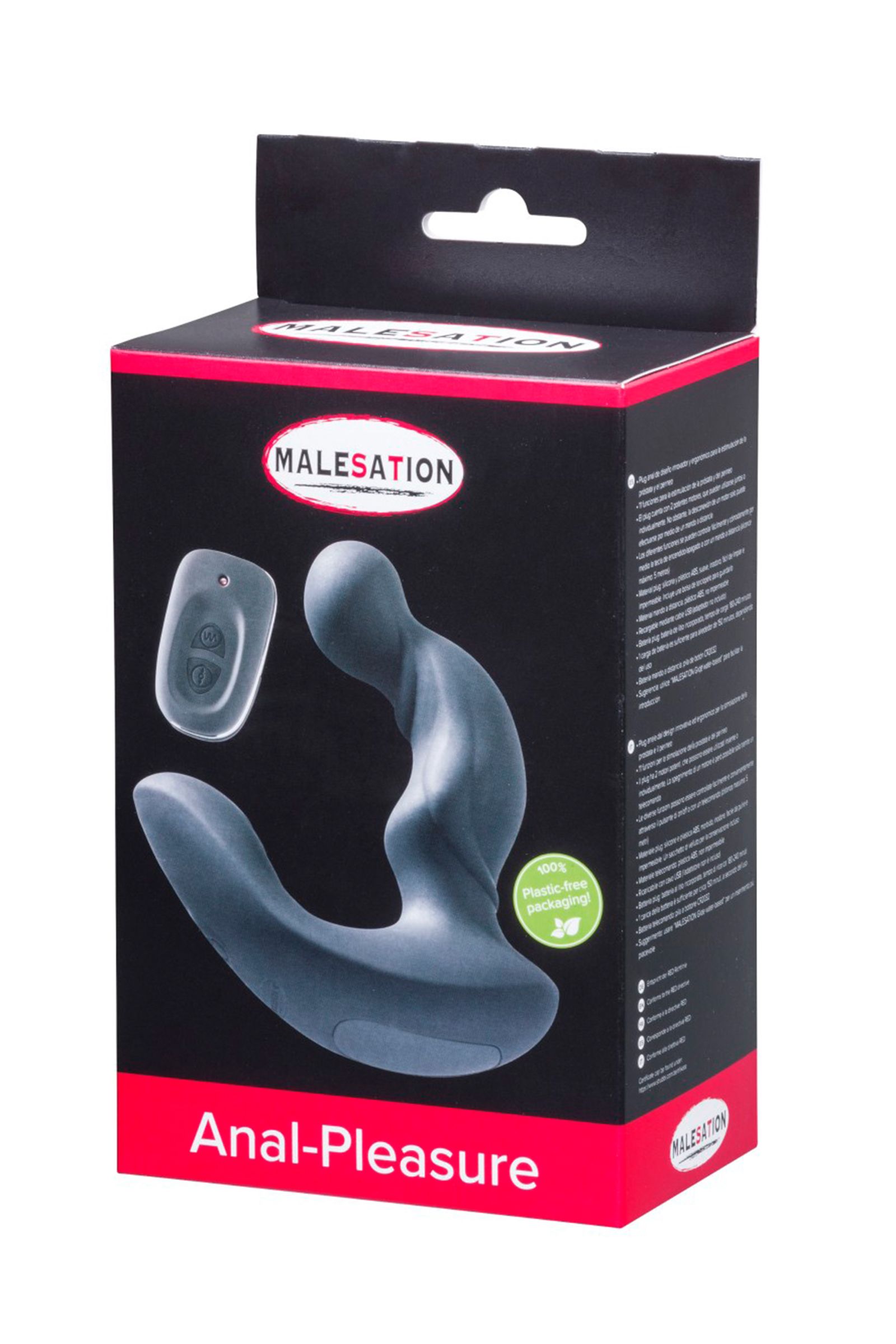 Черный стимулятор простаты Anal-Pleasure 5