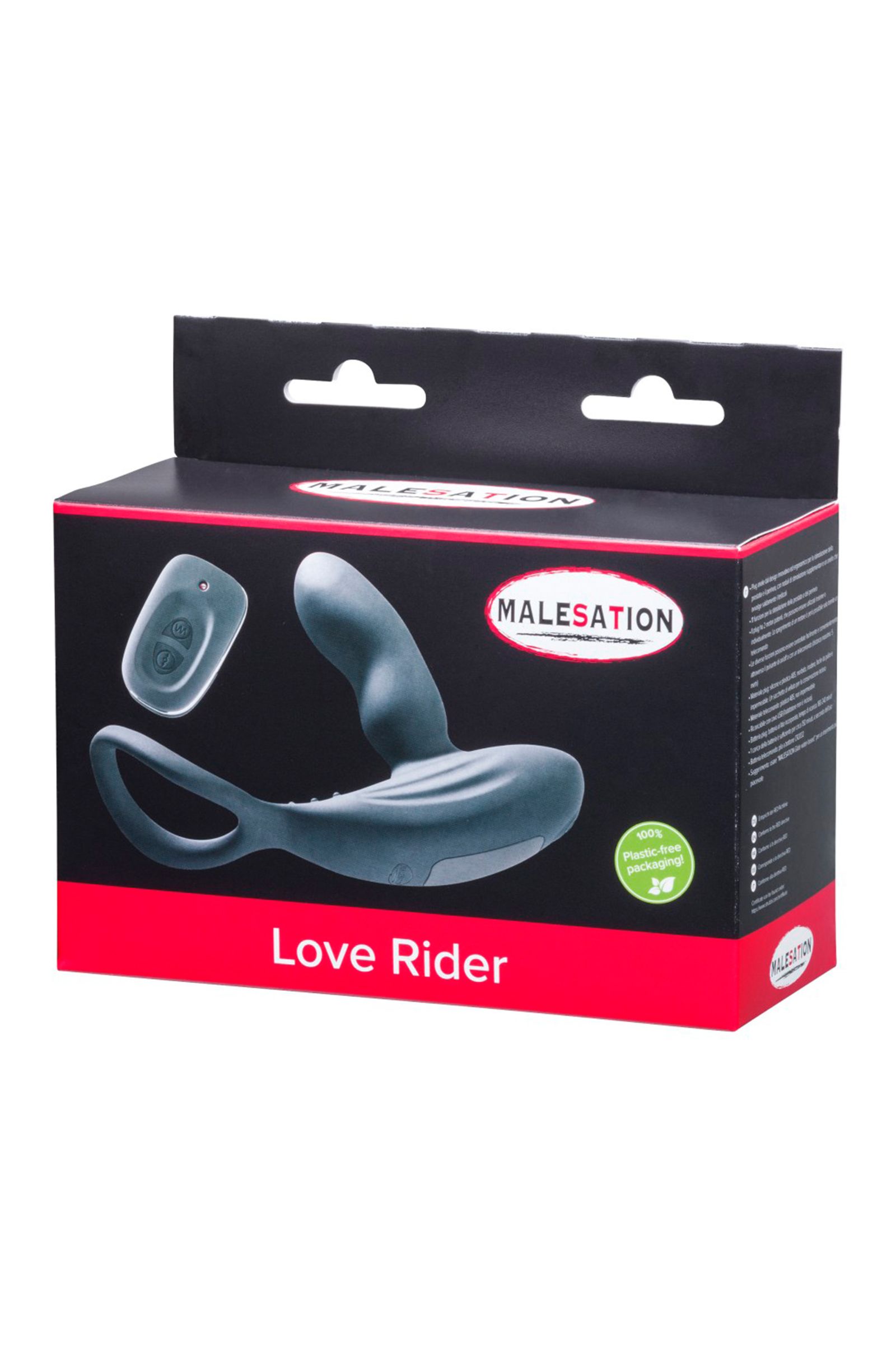 Стимулятор простаты с эрекционным кольцом Love Rider 2