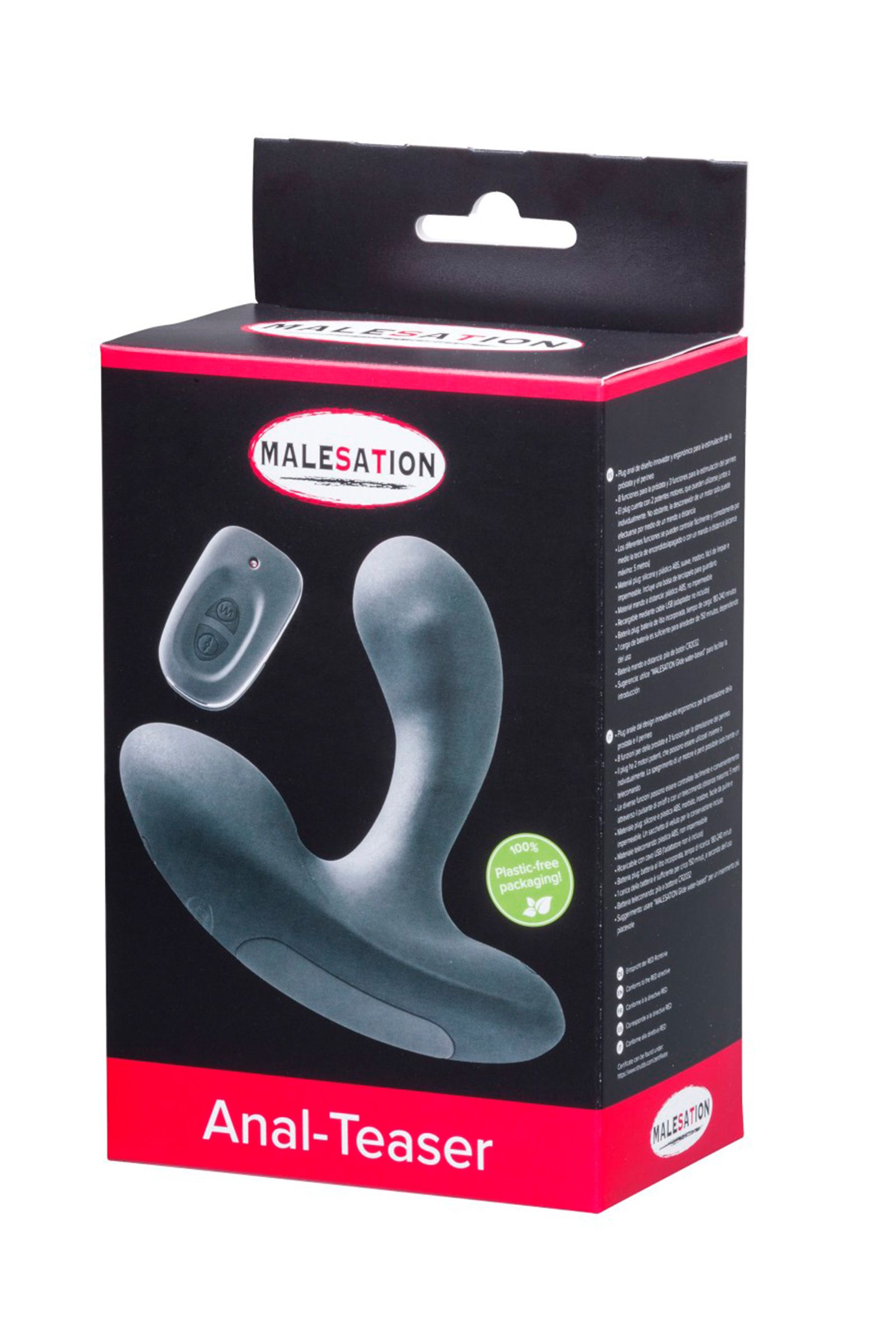 Черный стимулятор простаты Anal-Teaser 3