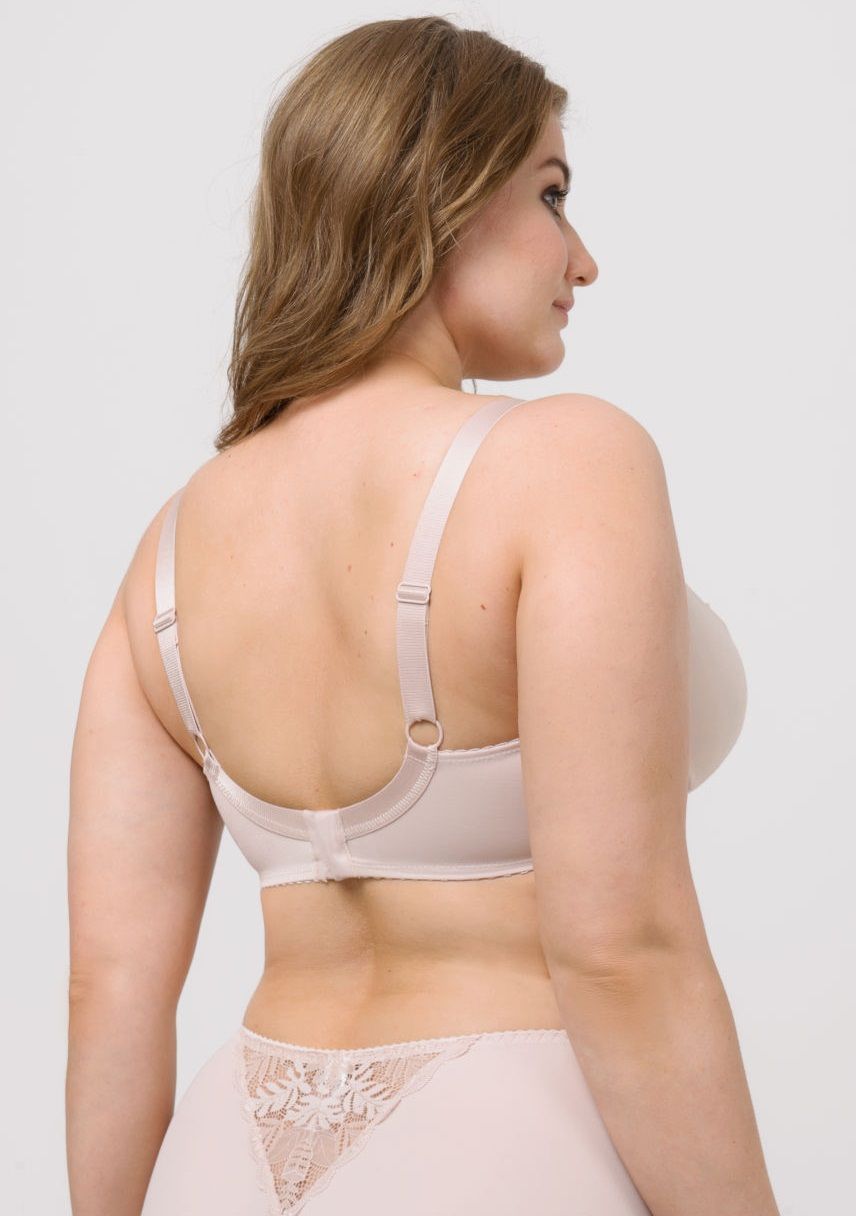 Бюстгальтер на каркасах с украшенной кружевом чашкой 2