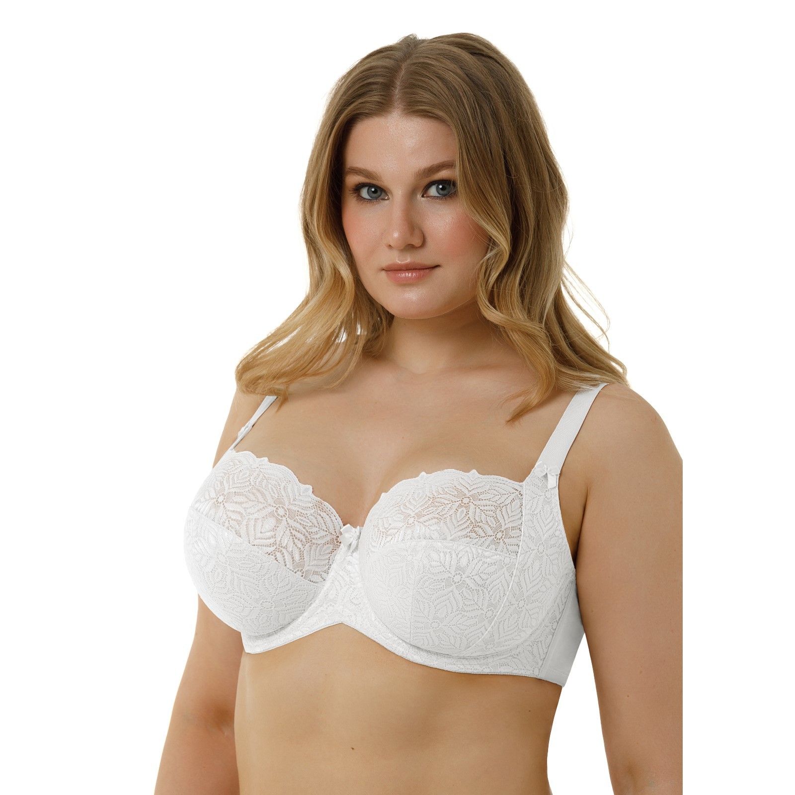 Кружевной бюстгальтер на каркасах с мягкой чашкой 2