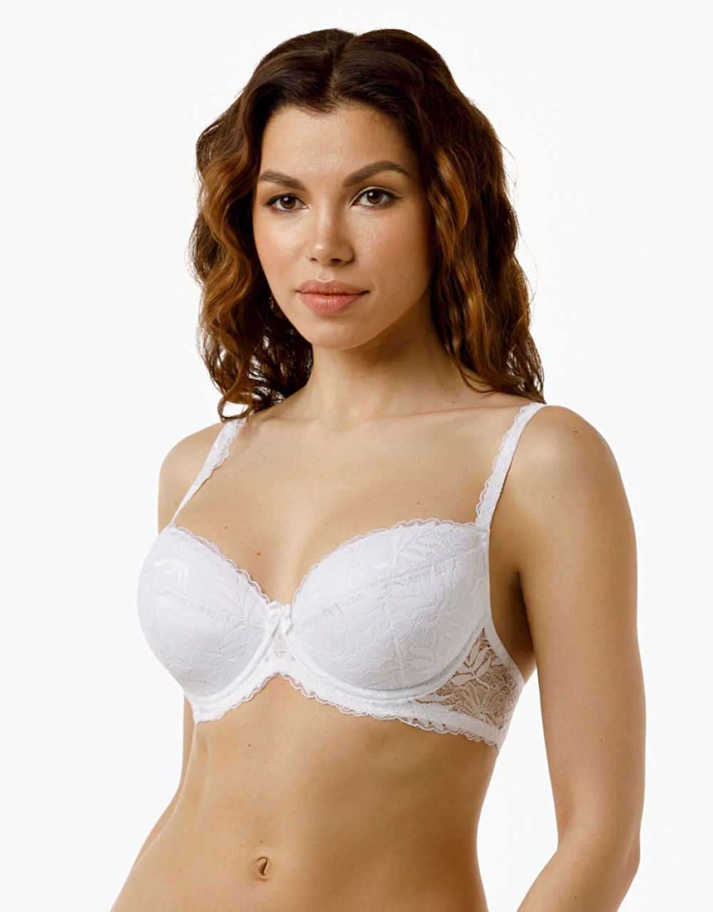 Бюстгальтер push-up из эластичного кружева 1