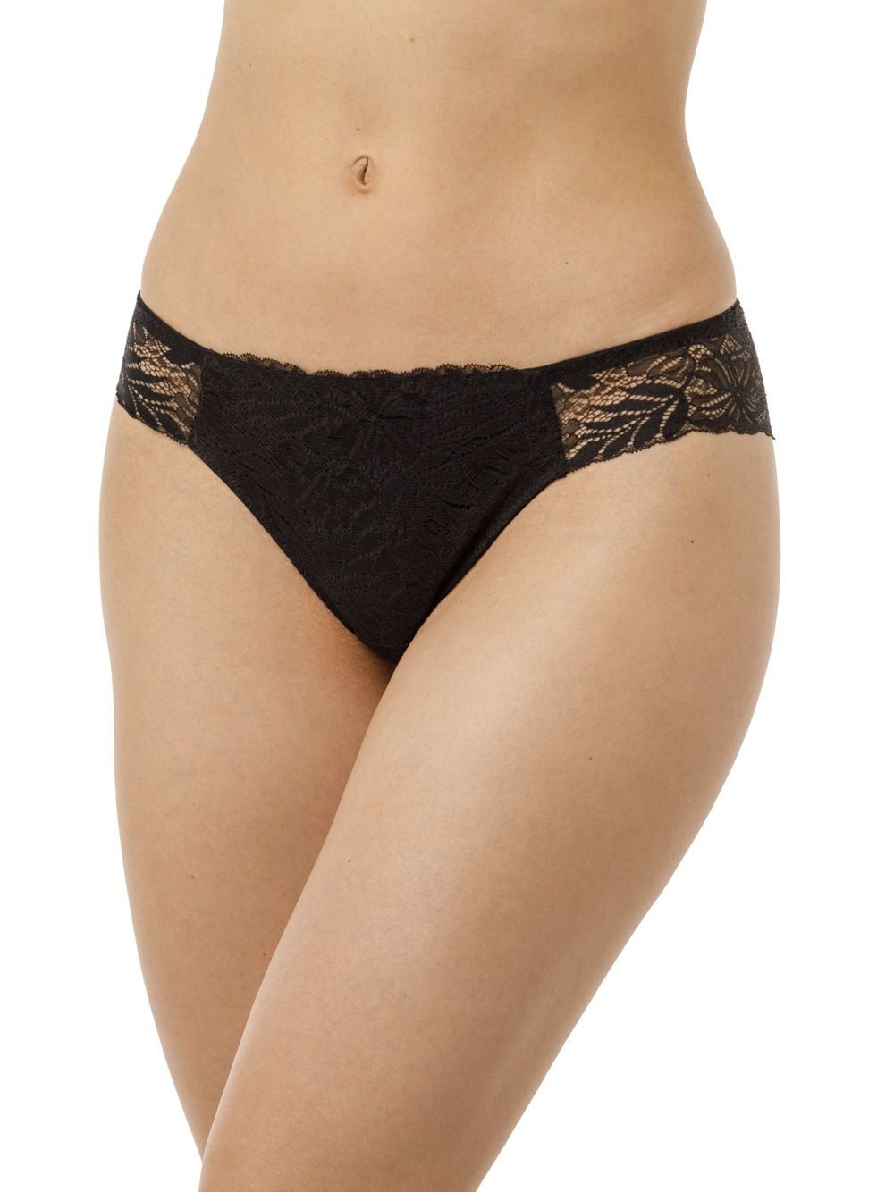 Трусики-бразилиана с эластичным кружевом 3
