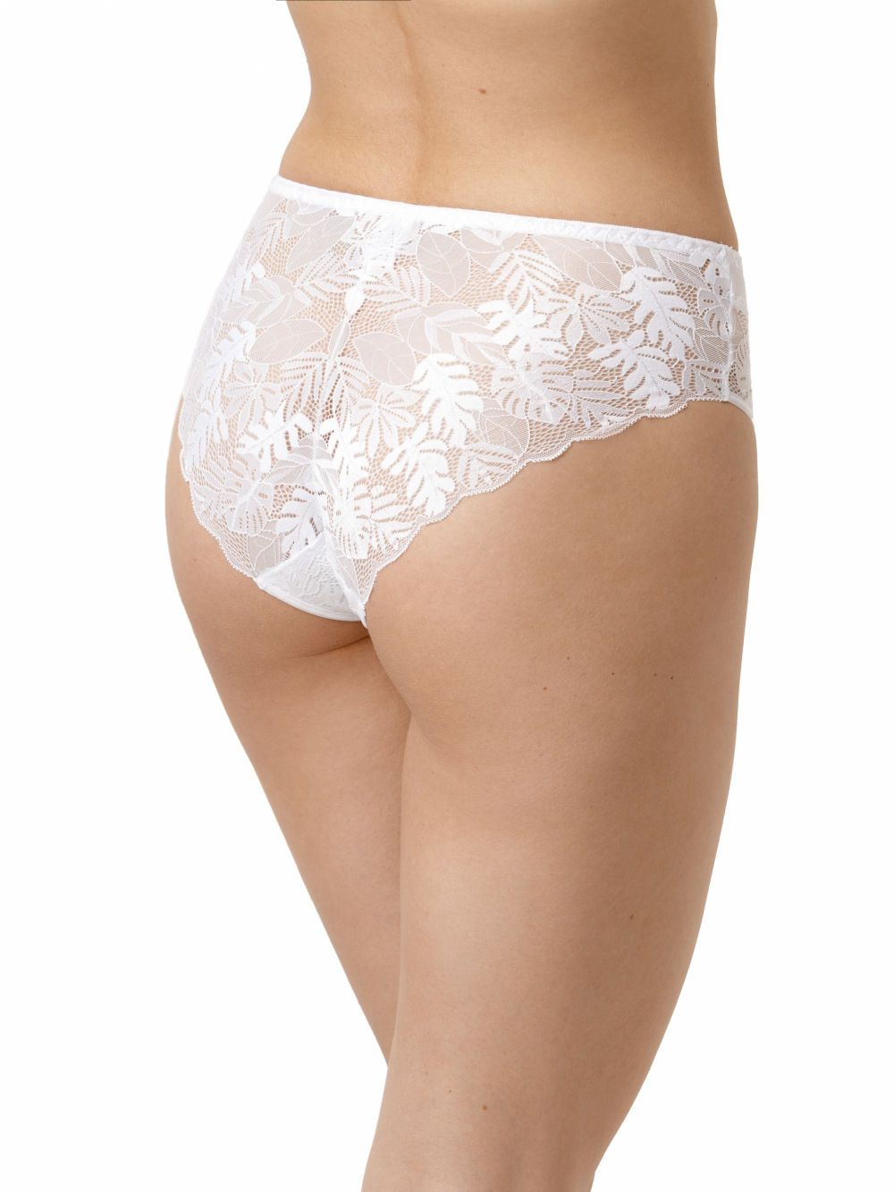 Женские трусики-слипы с кружевом 2