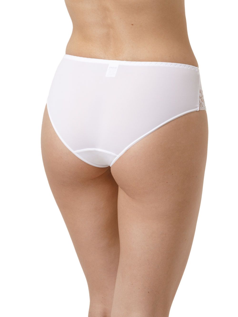 Трусики-слипы из микроволокна с кружевной вставкой 2