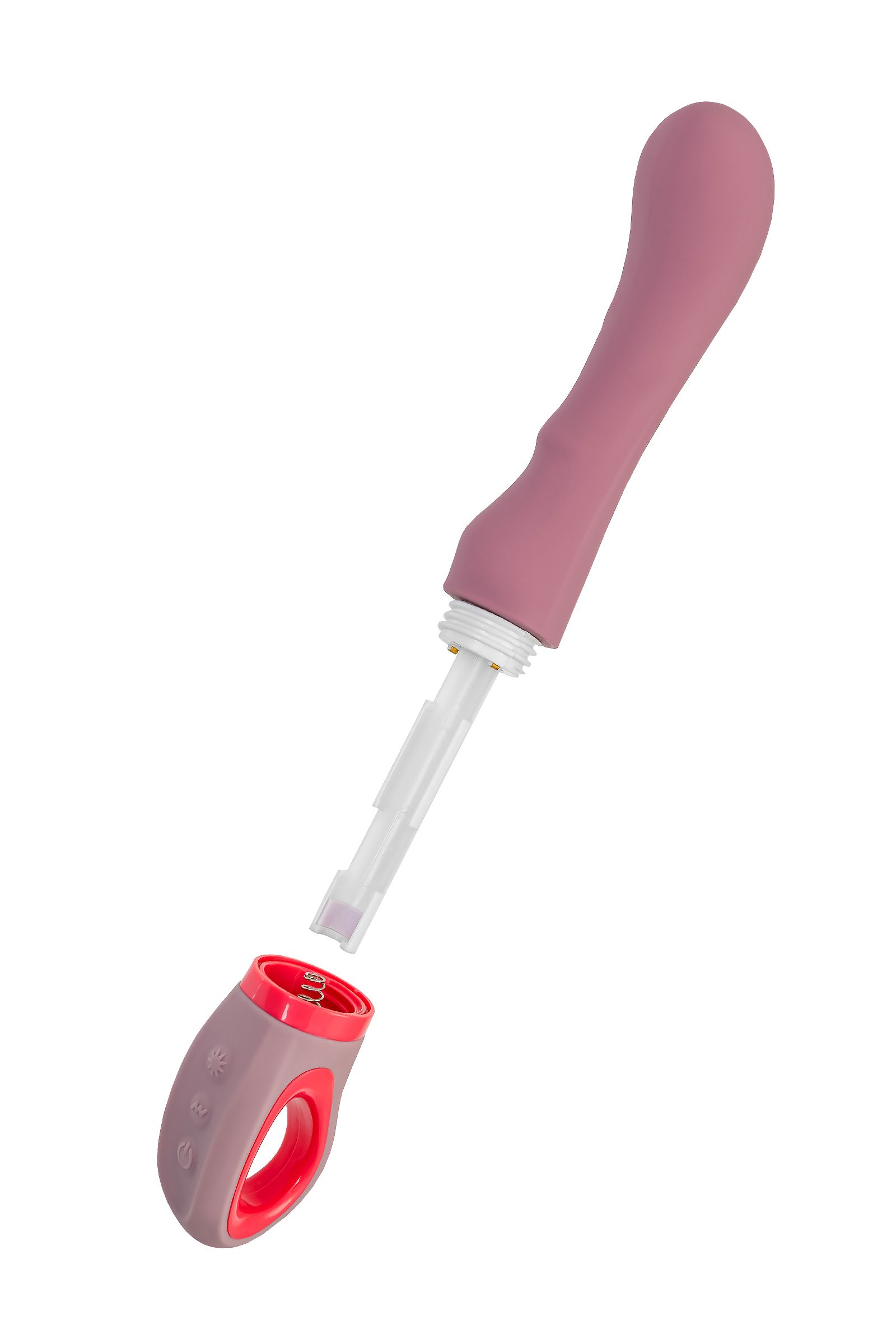 Розовый вибратор для G-стимуляции Rose - 19 см. 5