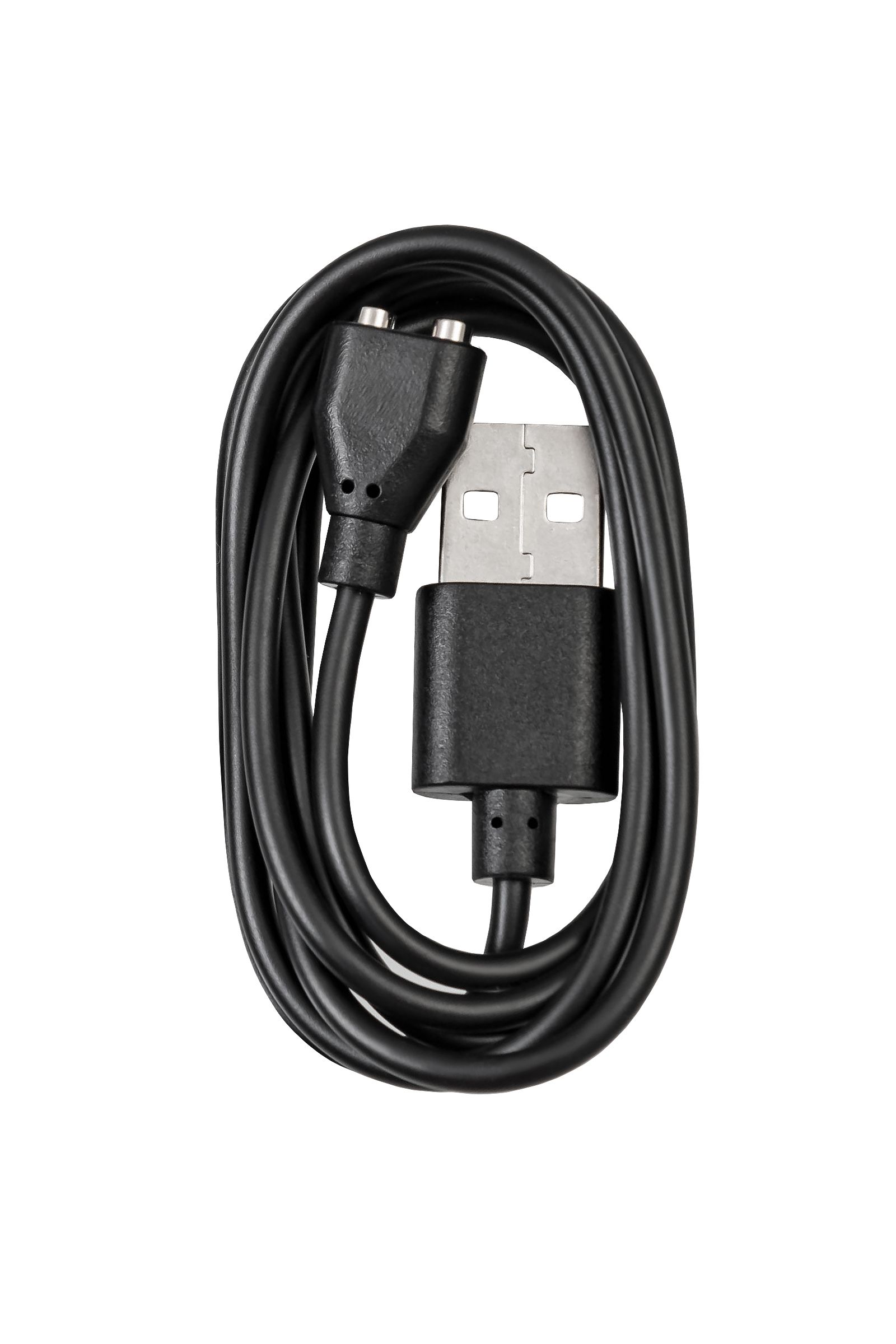 Черная перезаряжаемая вибропуля RealStick CALIBER - 7 см. 6