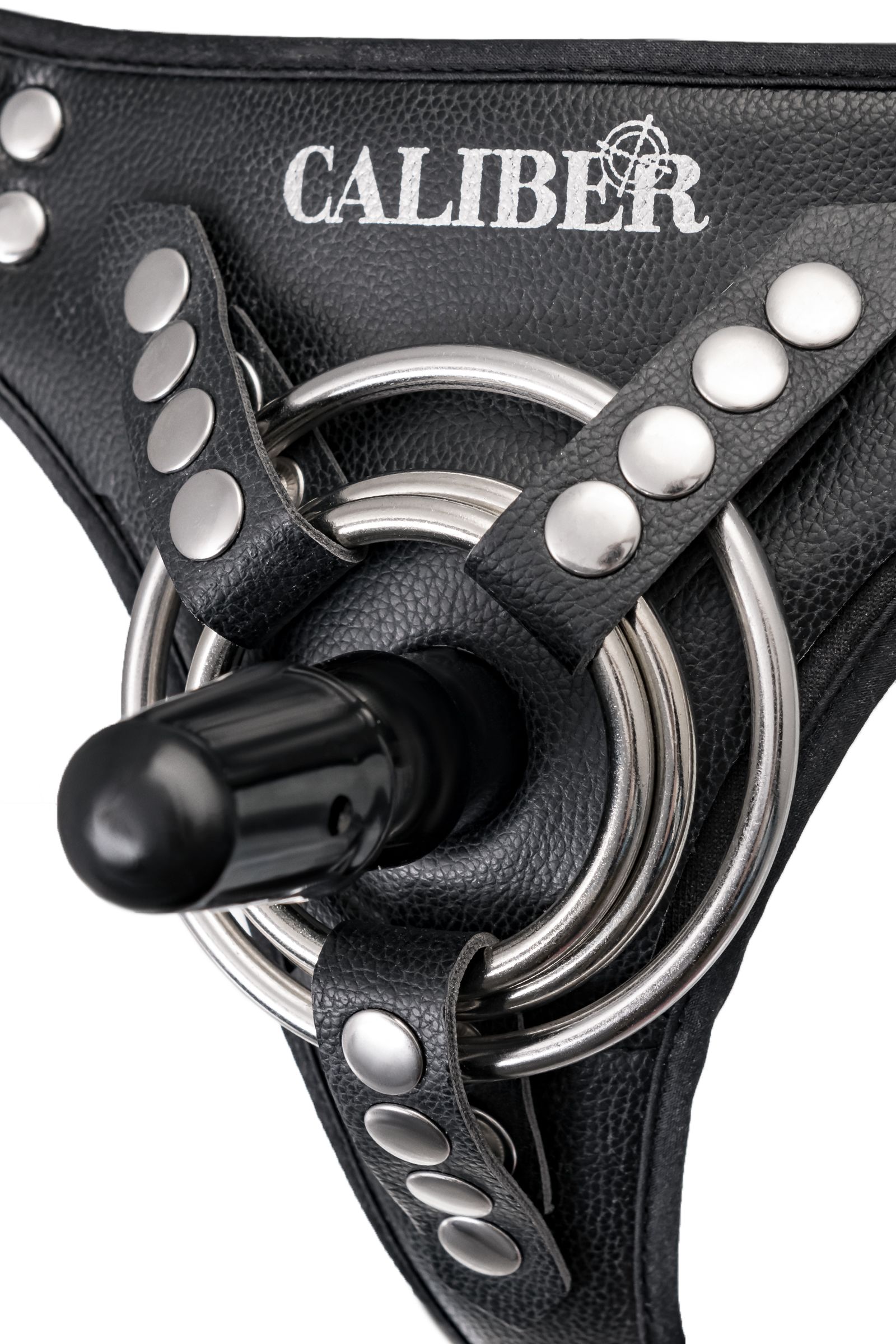 Черные трусики для страпона RealStick CALIBER 13