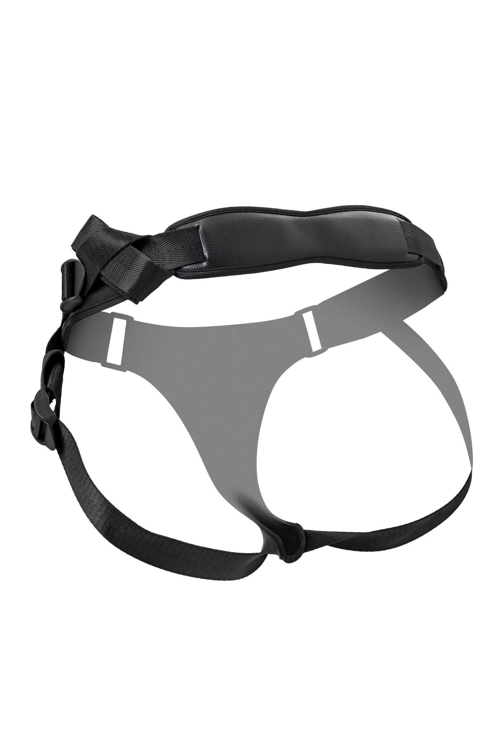 Черные трусики для страпона RealStick CALIBER 7