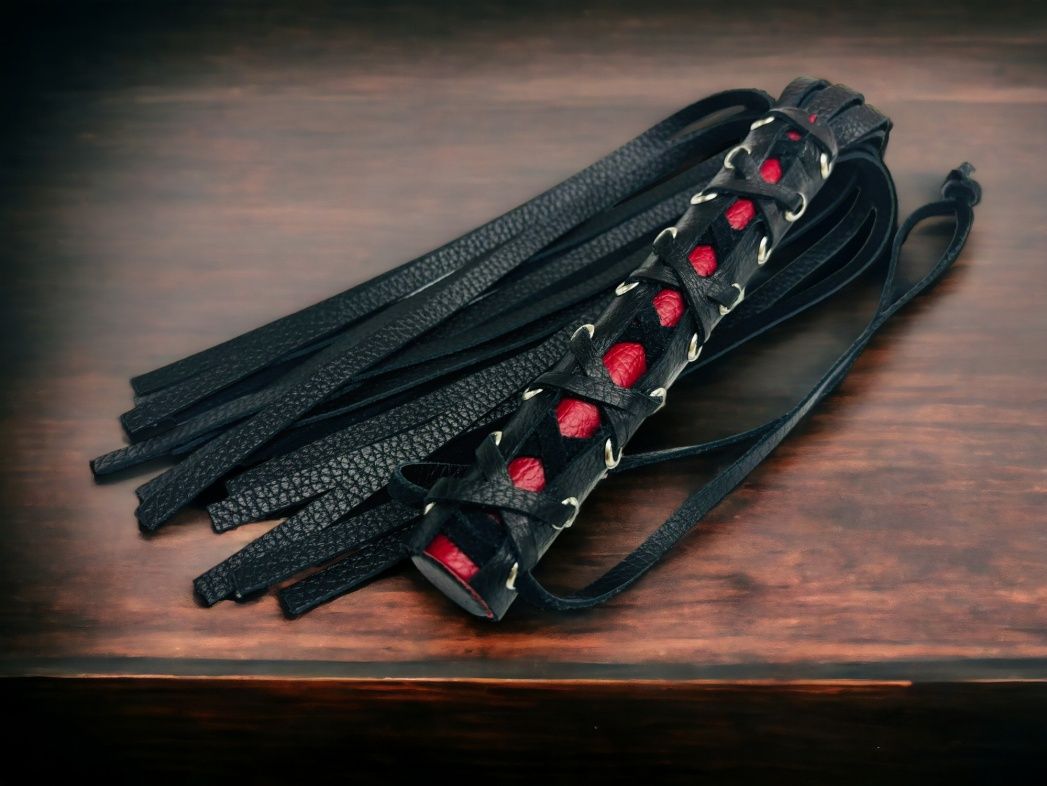 Плеть из натуральной кожи Rich Arsenal - 44 см. 3