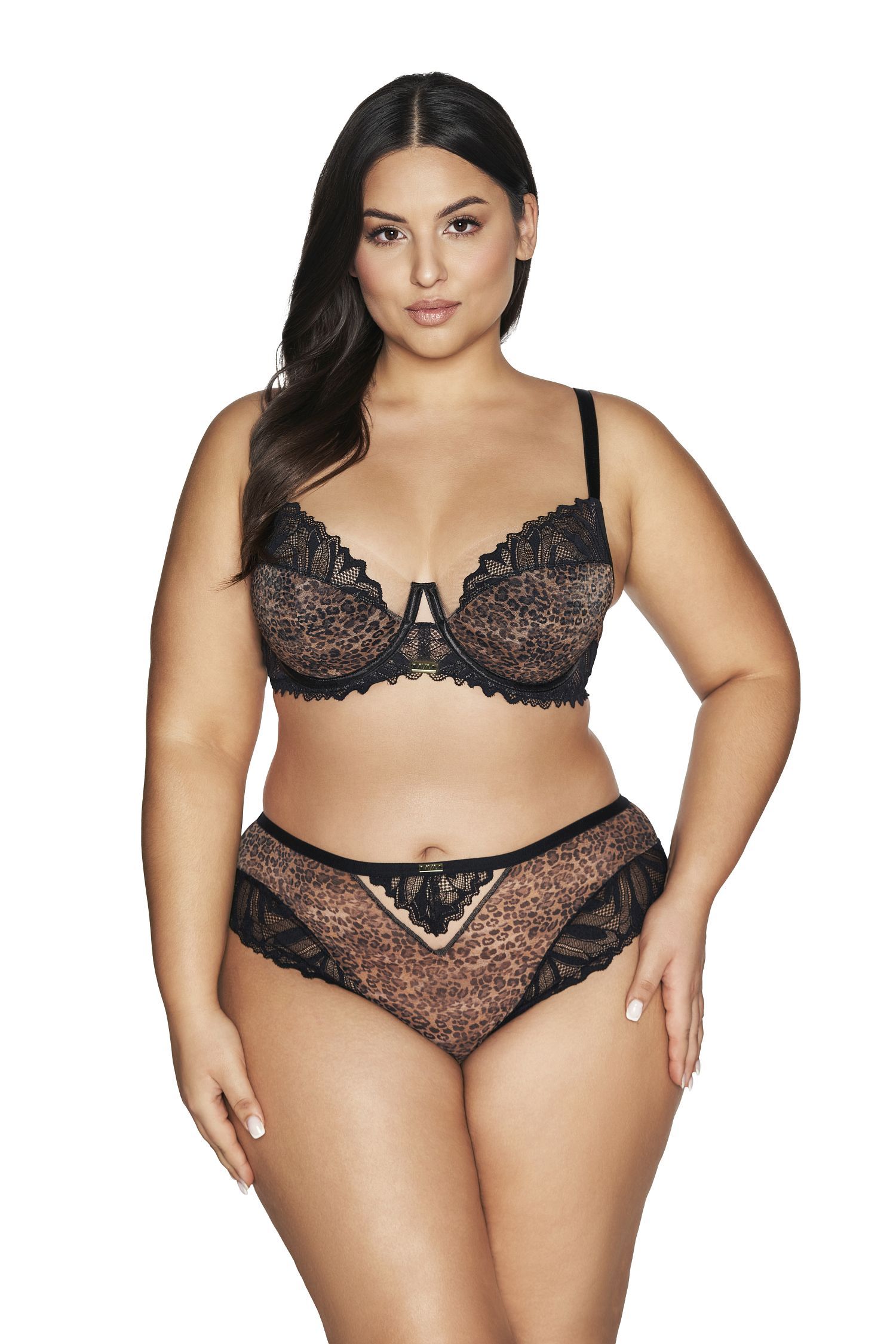 Роскошный бюстгальтер с анималистическим принтом Black Panther 3