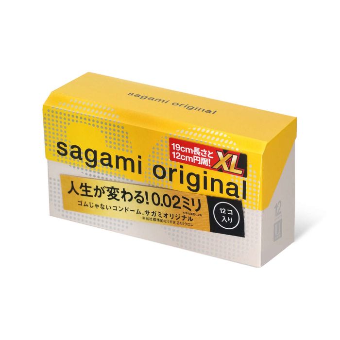 Презервативы увеличенного размера Sagami Original 0.02 XL-size - 12 шт. 1
